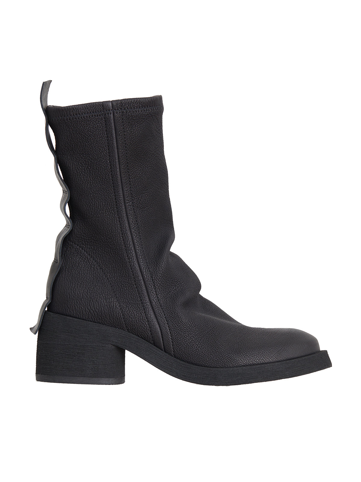 PURO Stretch Leather Ankle Boot