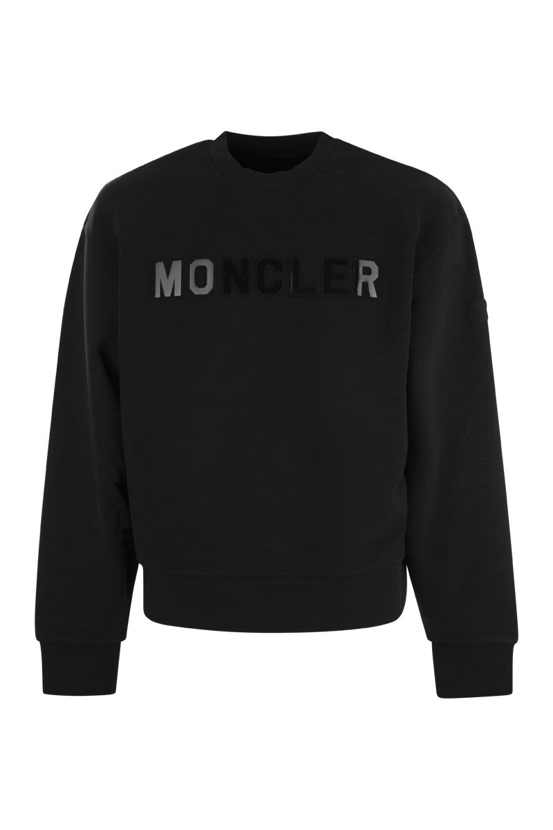 MONCLER Oversized Logoed Sweatshirt for Men