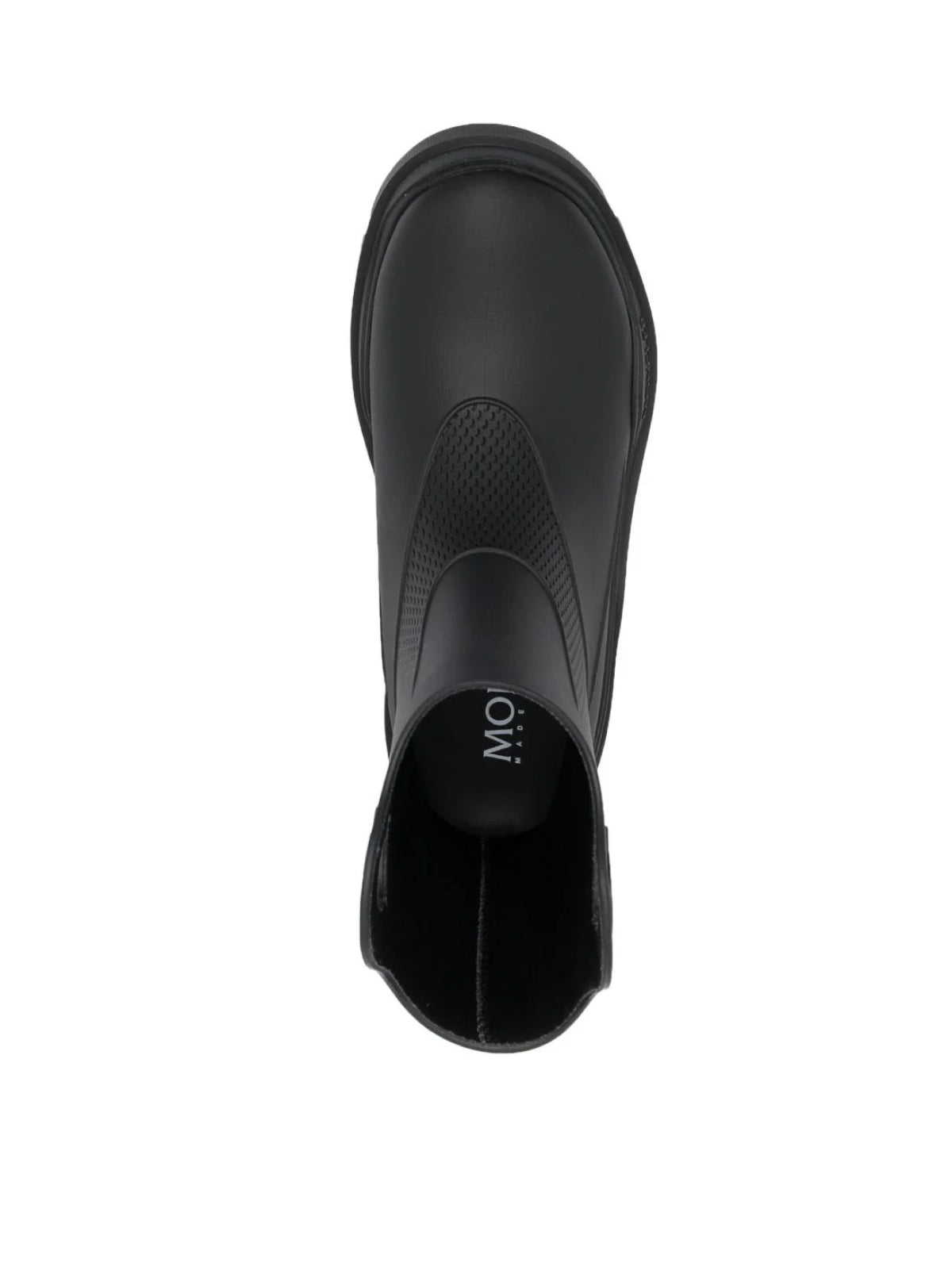 MONCLER Misty Logo Round Toe Rain Boots for Women