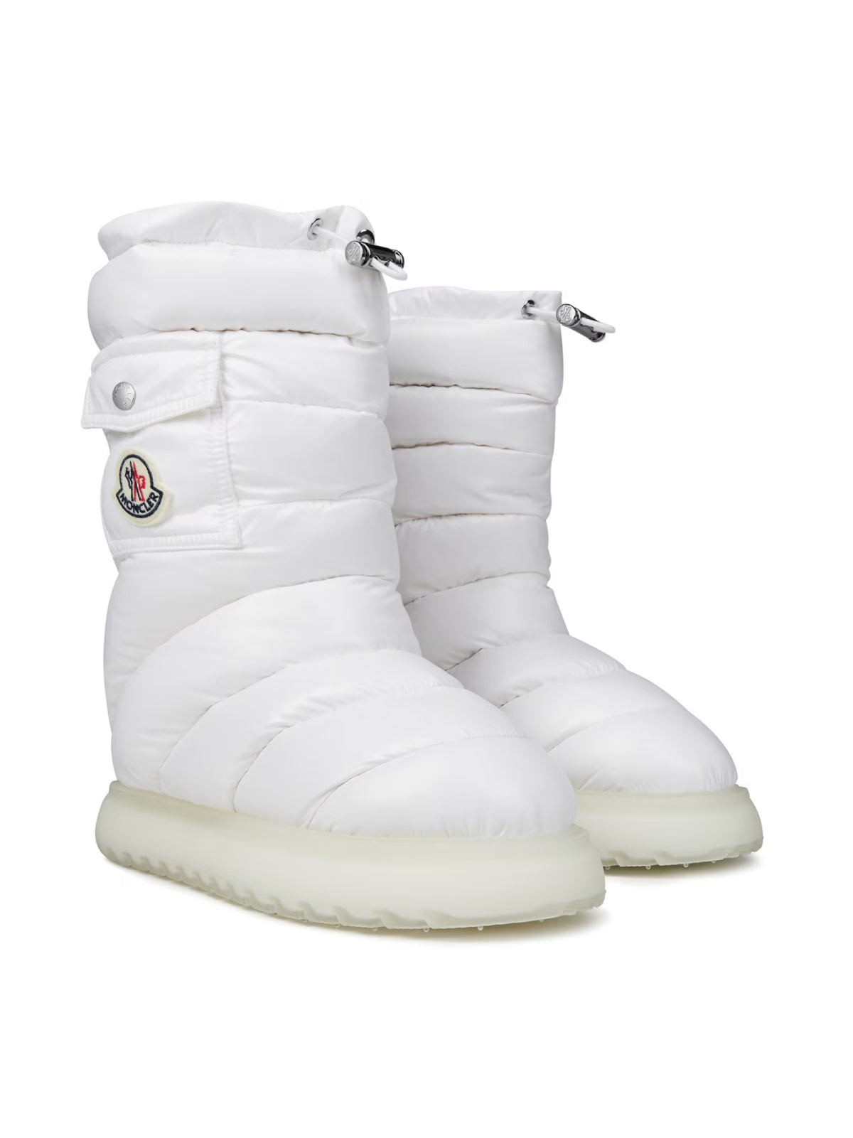 MONCLER Mid Padded Snow Boots for Women - Mini Pocket Design