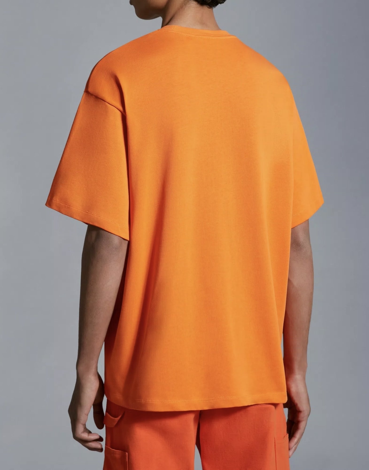 MONCLER Logo Over Crop T-Shirt - Mini Fit