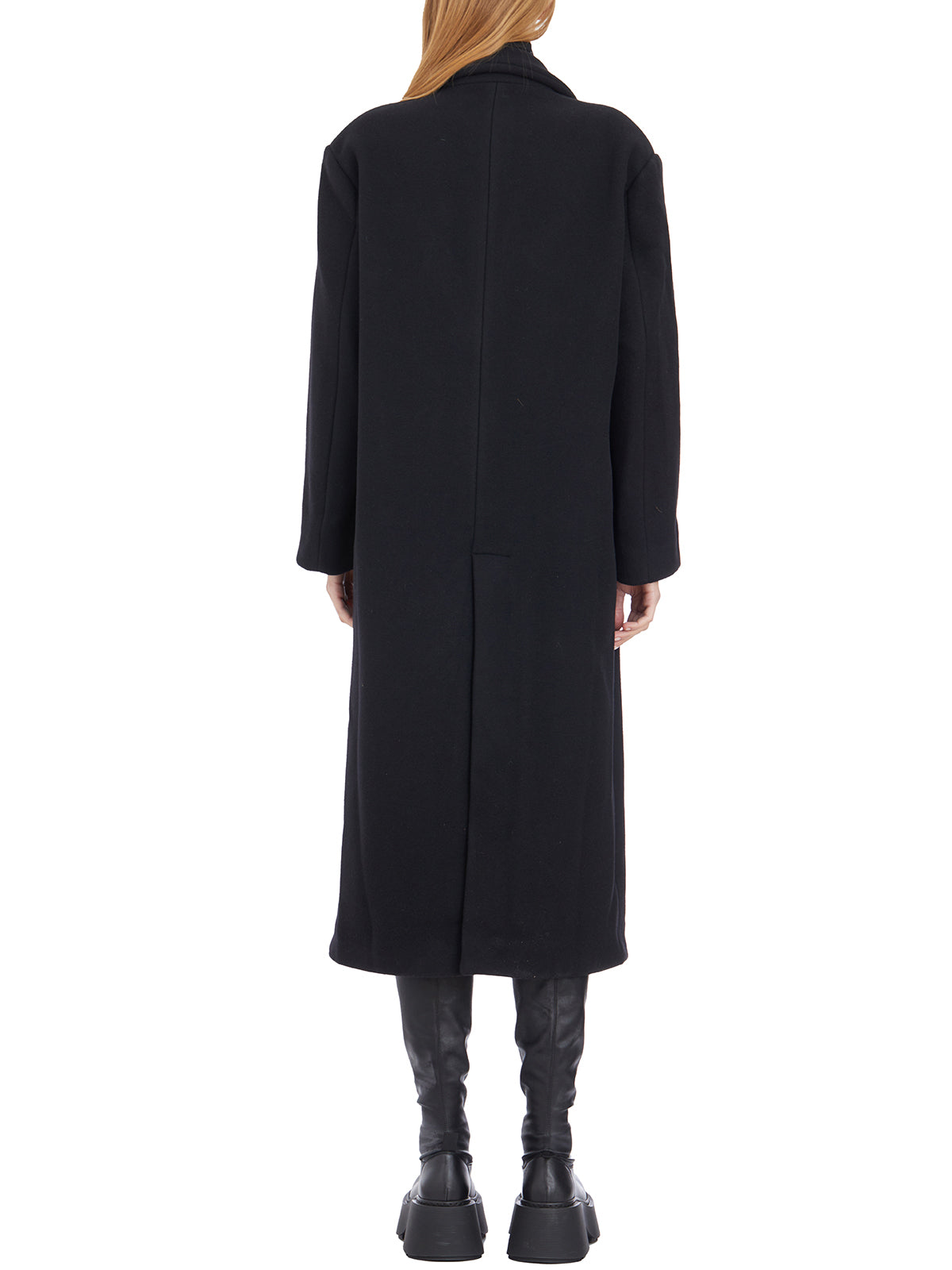 ANDREA YA'AQOV Wool Blend Single Button Jacket for Women - Size S