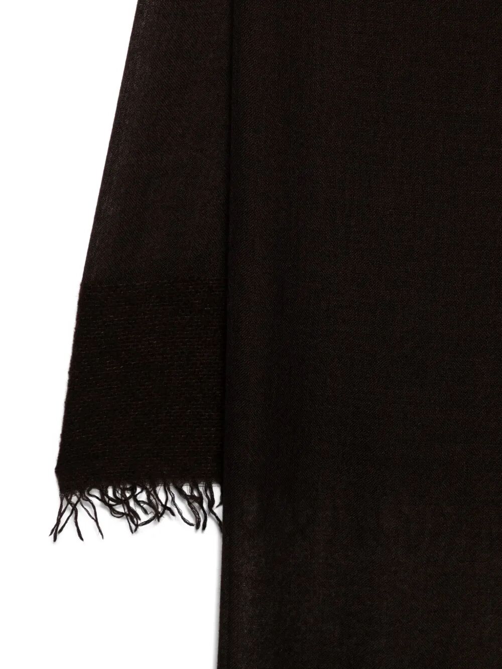 FALIERO SARTI Fringed Wool Scarf for Women - FW25 Collection