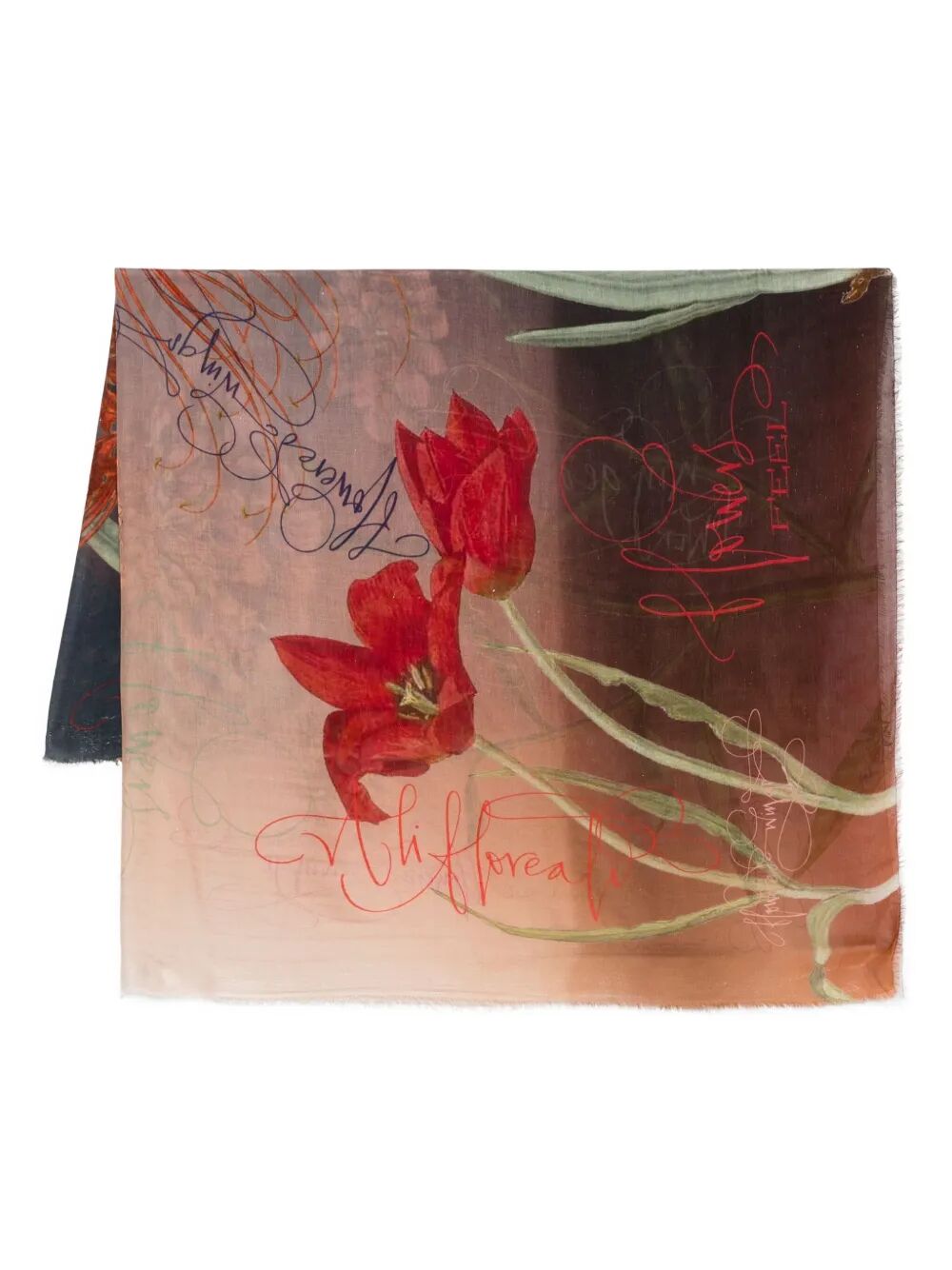 FALIERO SARTI Floral Feel Stole - FW25 Collection