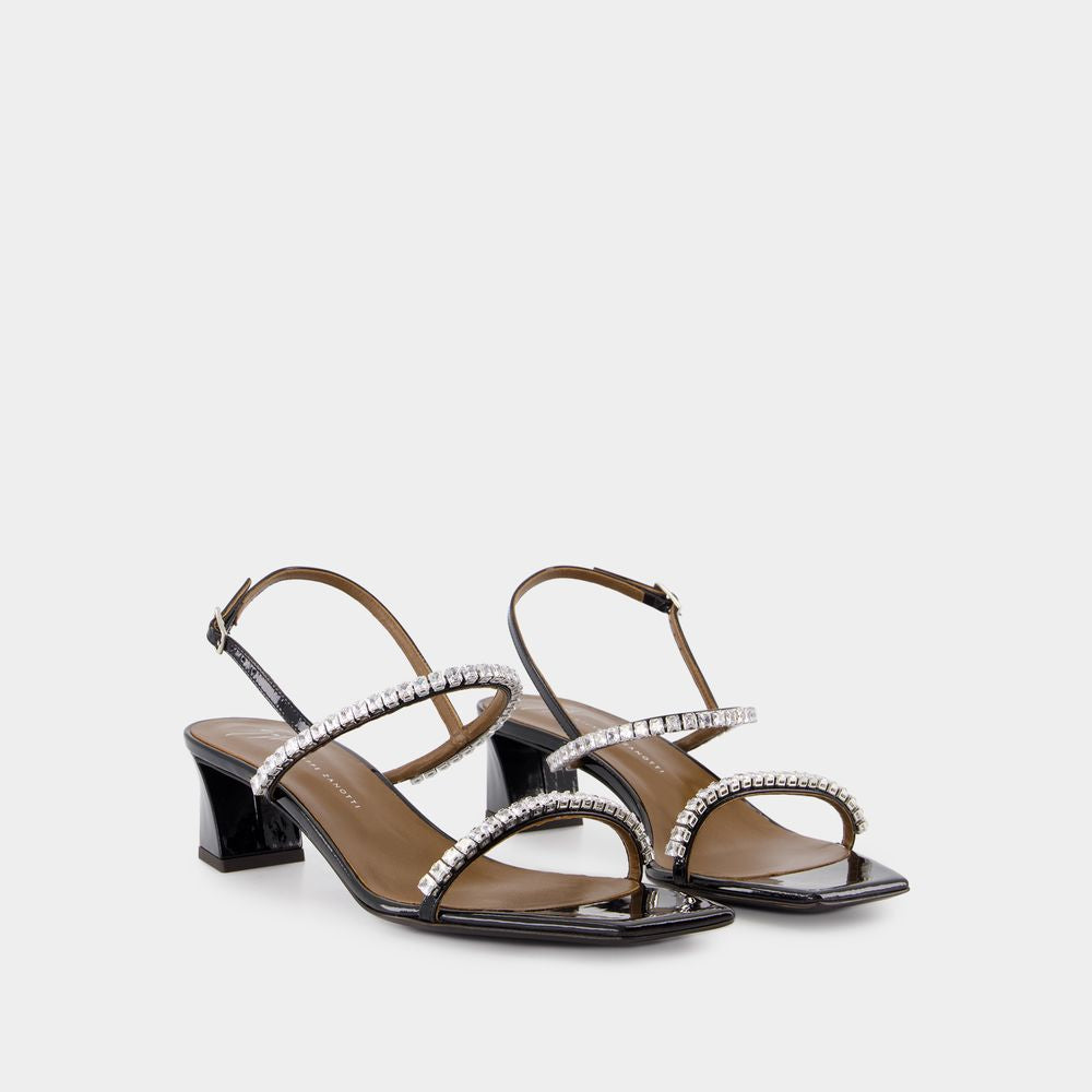 GIUSEPPE ZANOTTI Valentine Crystal 45 Women's Sandals
