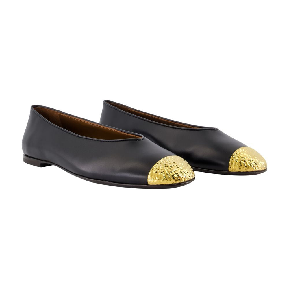 GIUSEPPE ZANOTTI Elegant Punta Amanda Mini Ballerinas