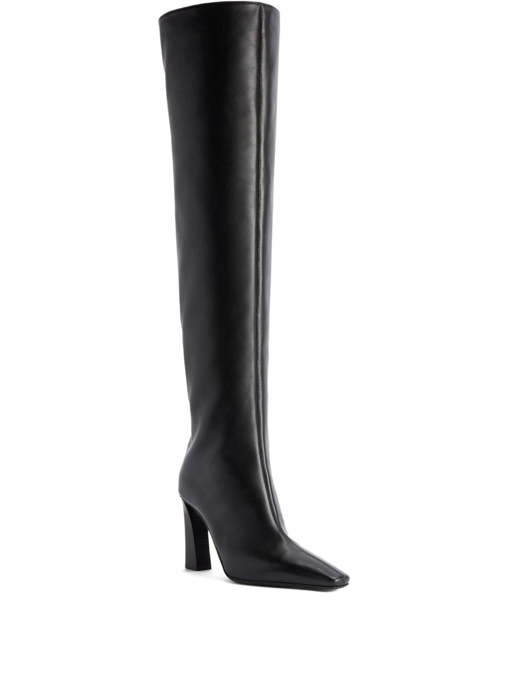 GIUSEPPE ZANOTTI Knee-High Leather Heel Boots