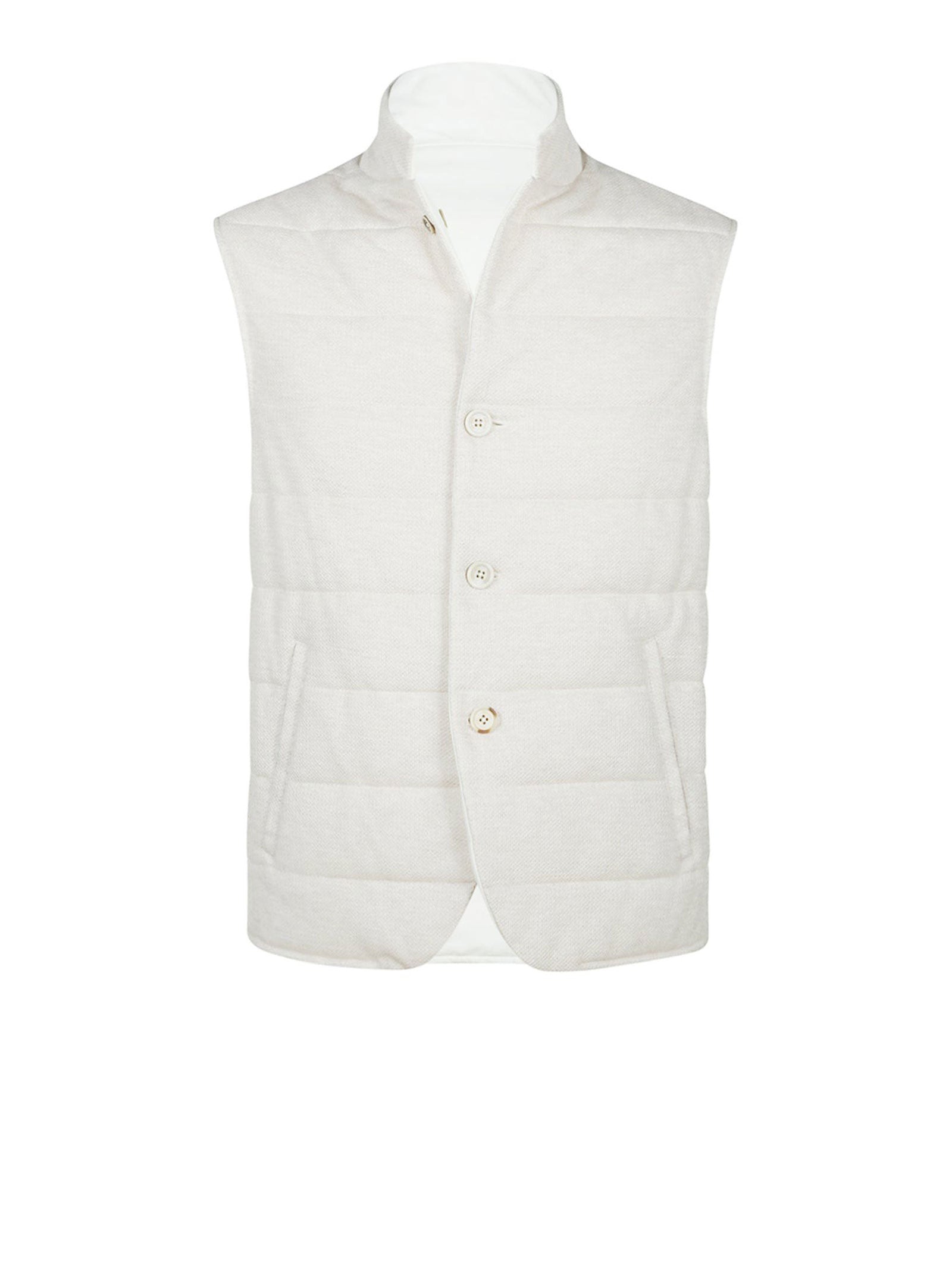 ELEVENTY Reversible Quilted Vest for Men
