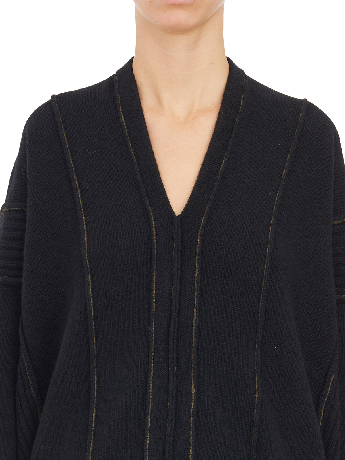 MASNADA Wool V-Neck Sweater - Size S