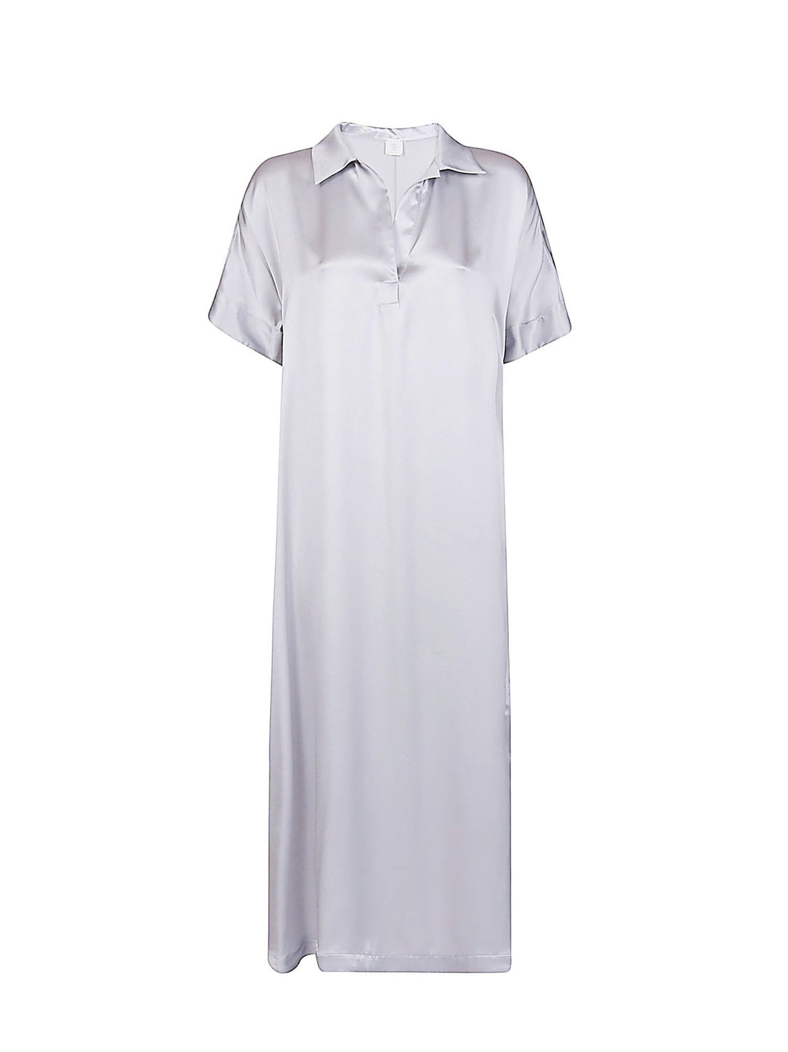 ELEVENTY Elegant Long Dress with Short Sleeves for Women