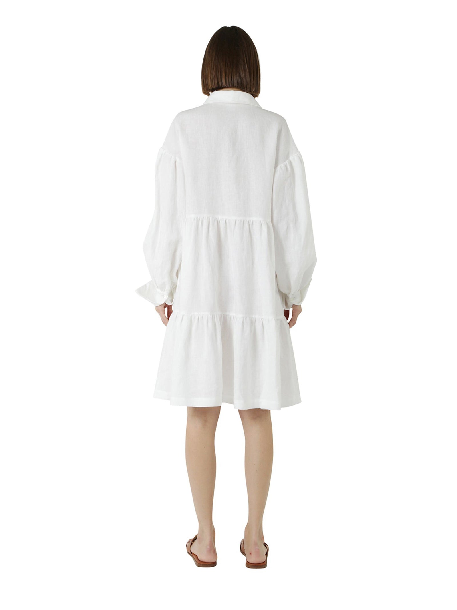 ELEVENTY Mini Short Dress with Long Sleeves