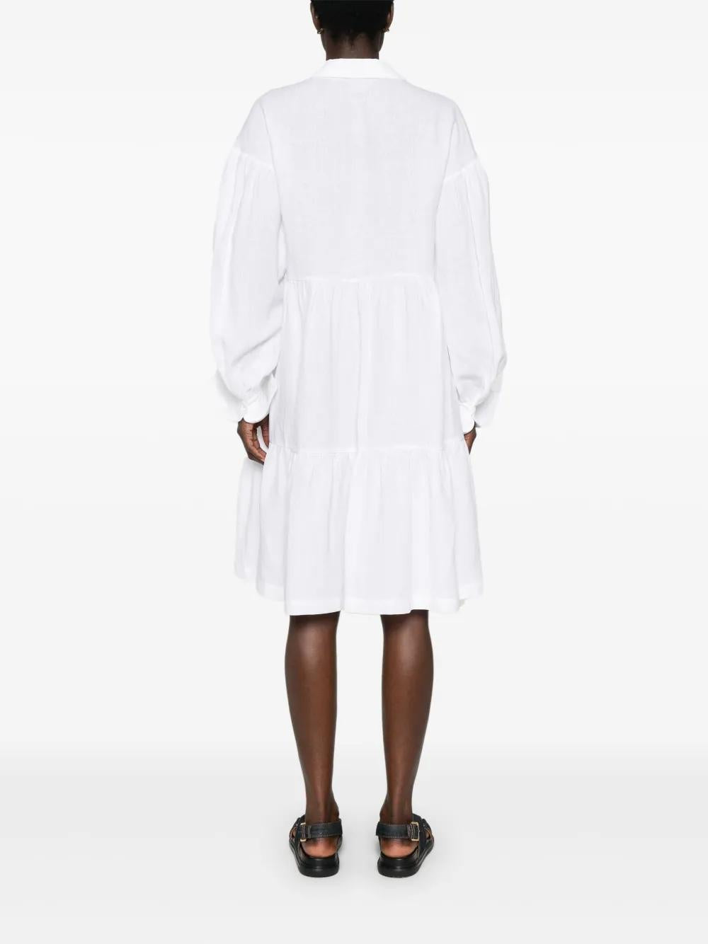 ELEVENTY Mini Short Dress with Long Sleeves