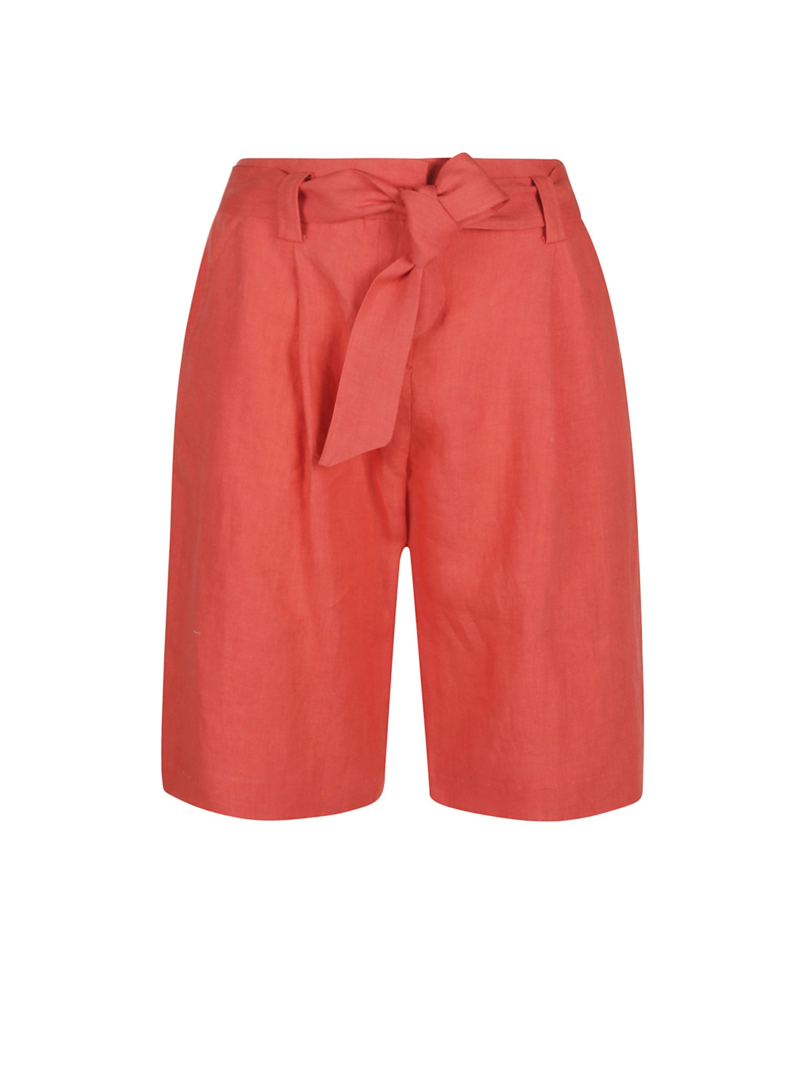 ELEVENTY Linen Bermuda Shorts for Women