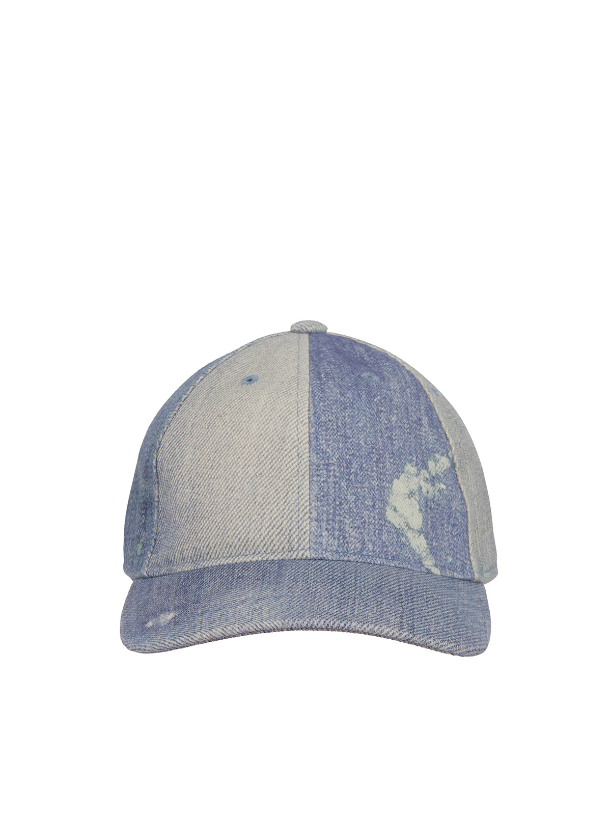 OUR LEGACY Men's Adjustable 3D Print Denim Cap