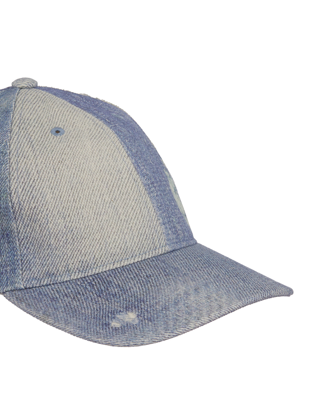 OUR LEGACY Men's Adjustable 3D Print Denim Cap