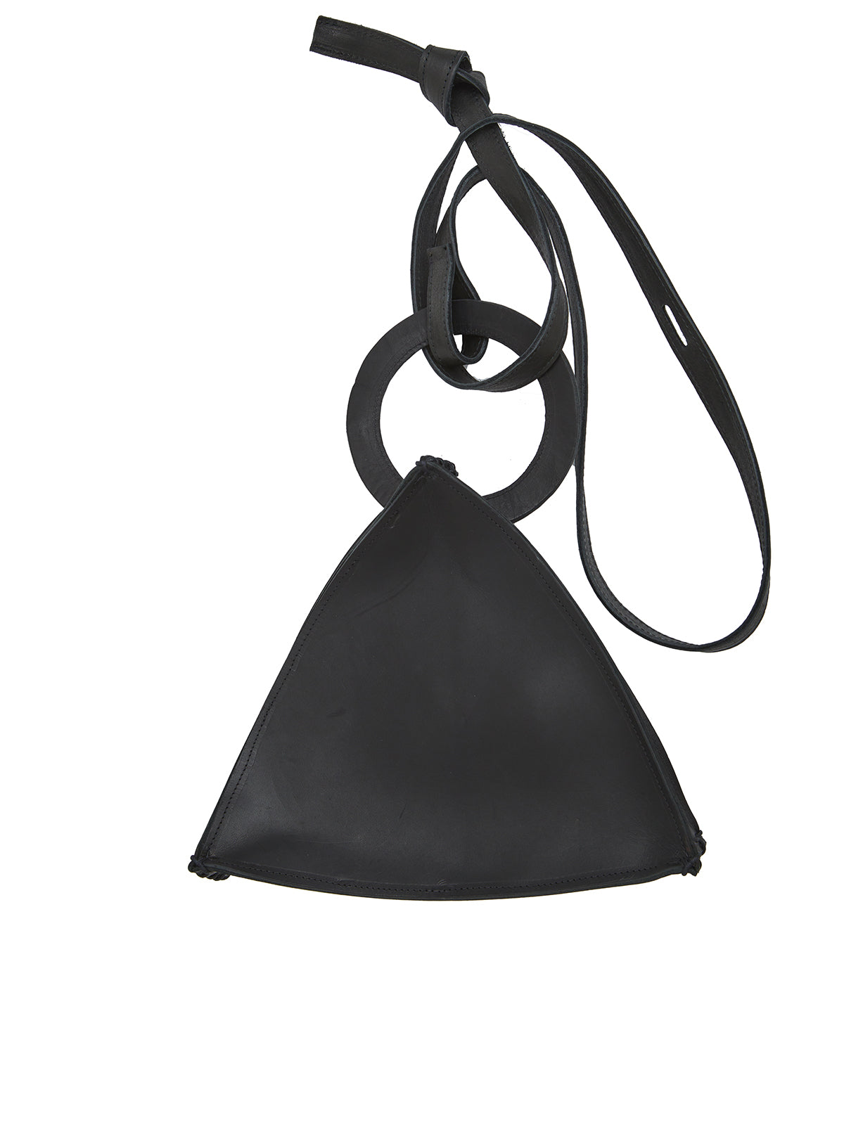 VALENTINA BANELLA Mini Prism Leather Handbag - 24cm x 24cm