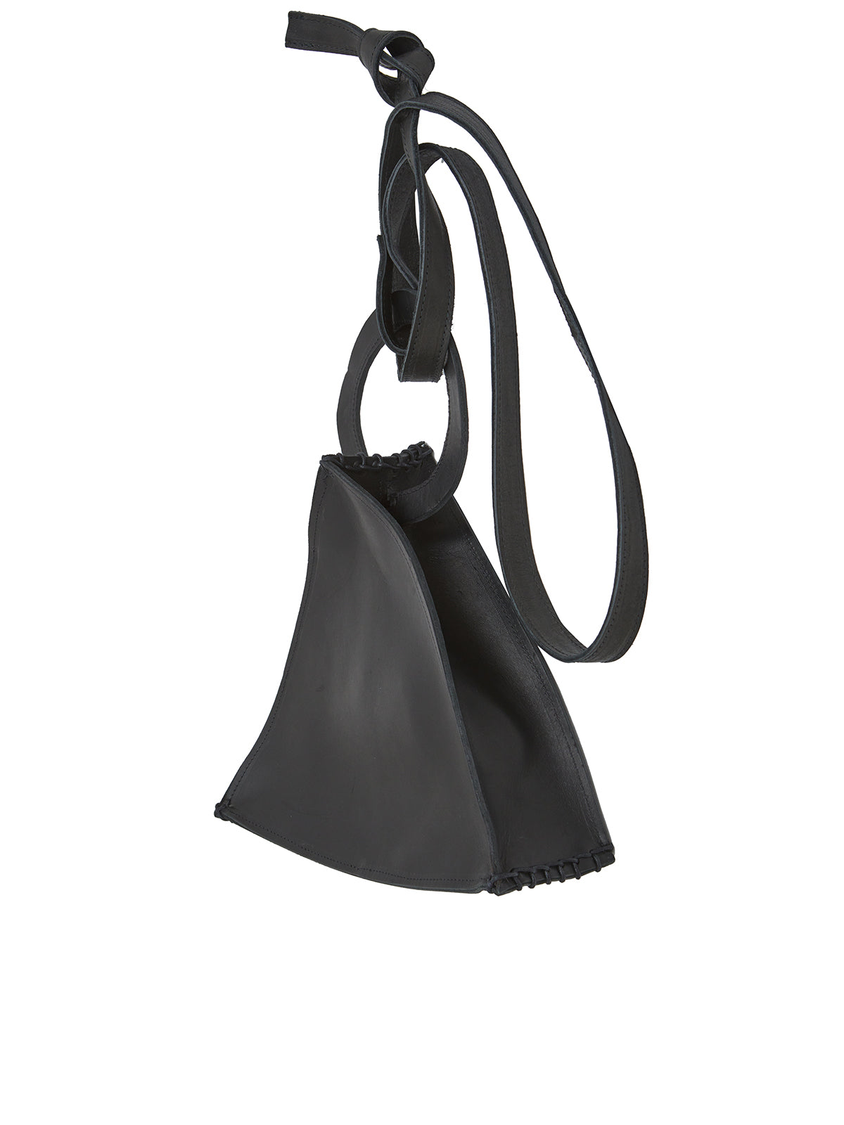 VALENTINA BANELLA Mini Prism Leather Handbag - 24cm x 24cm