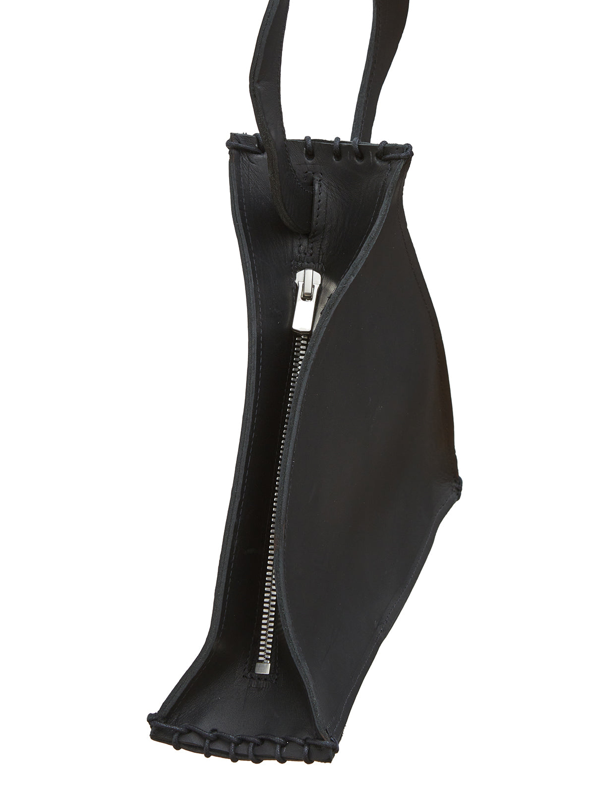 VALENTINA BANELLA Mini Prism Leather Handbag - 24cm x 24cm