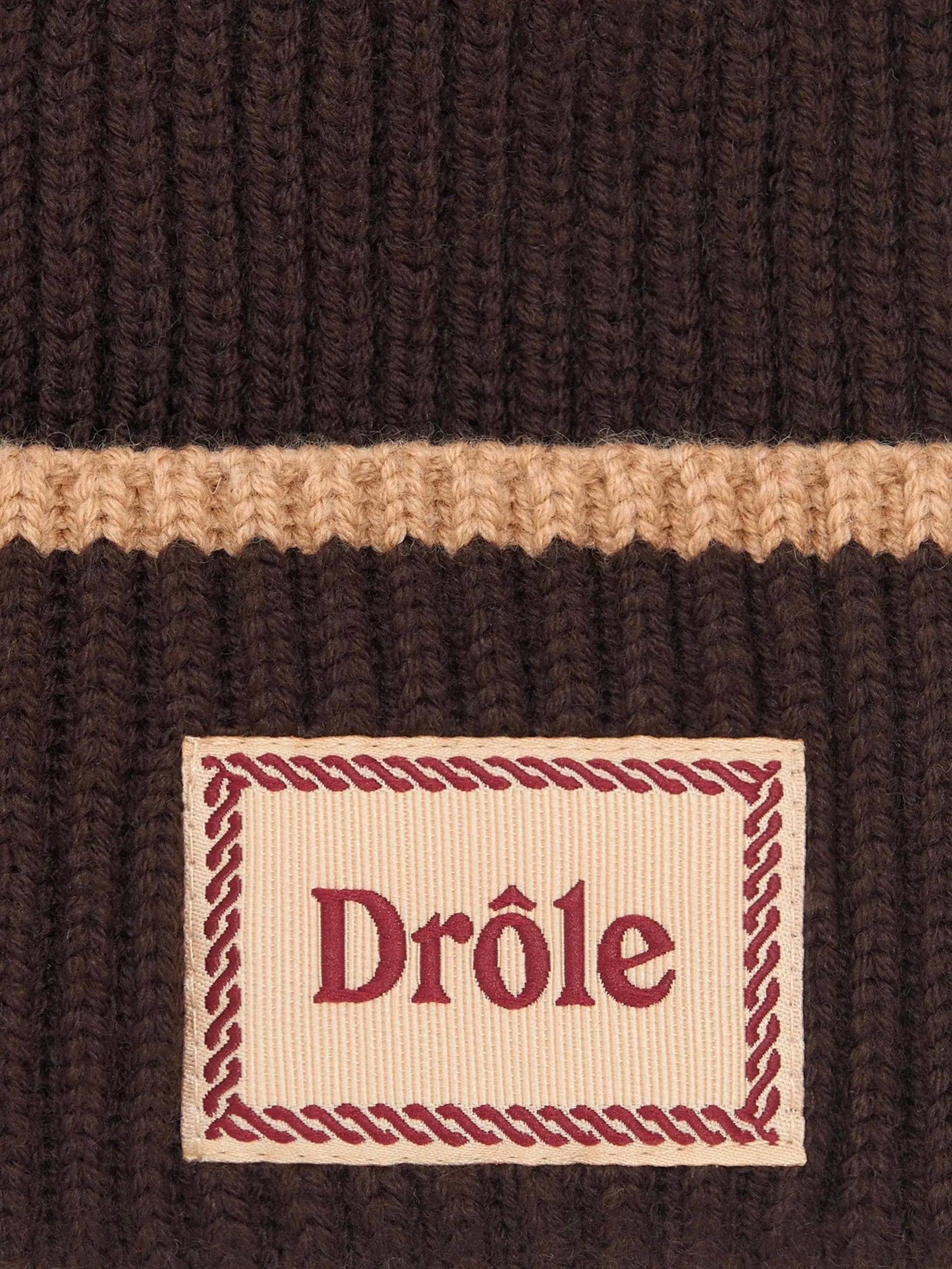 DRÔLE DE MONSIEUR Men's Cozy Merino Wool Beanie