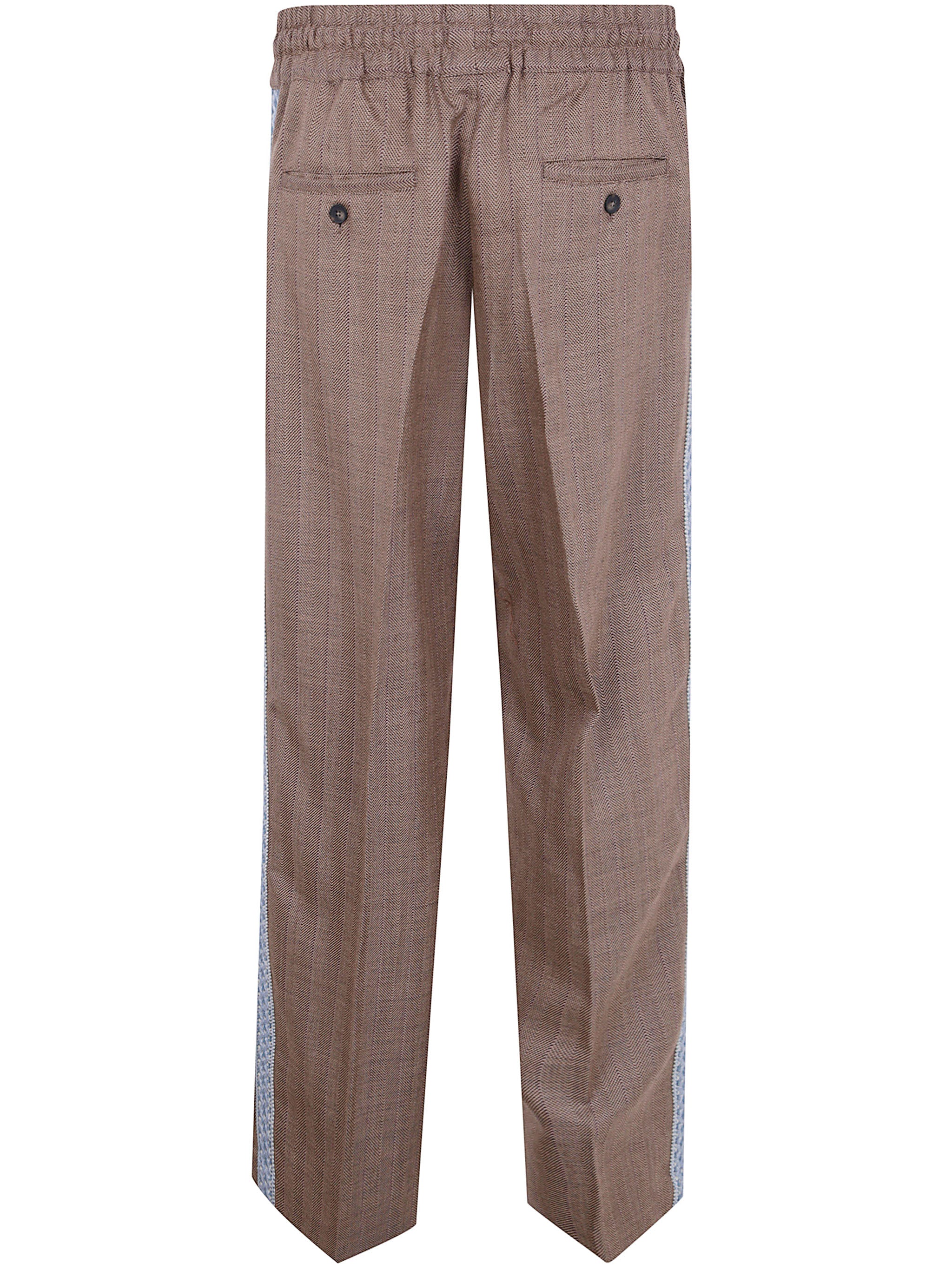 DRÔLE DE MONSIEUR Chevron Trousers for Men