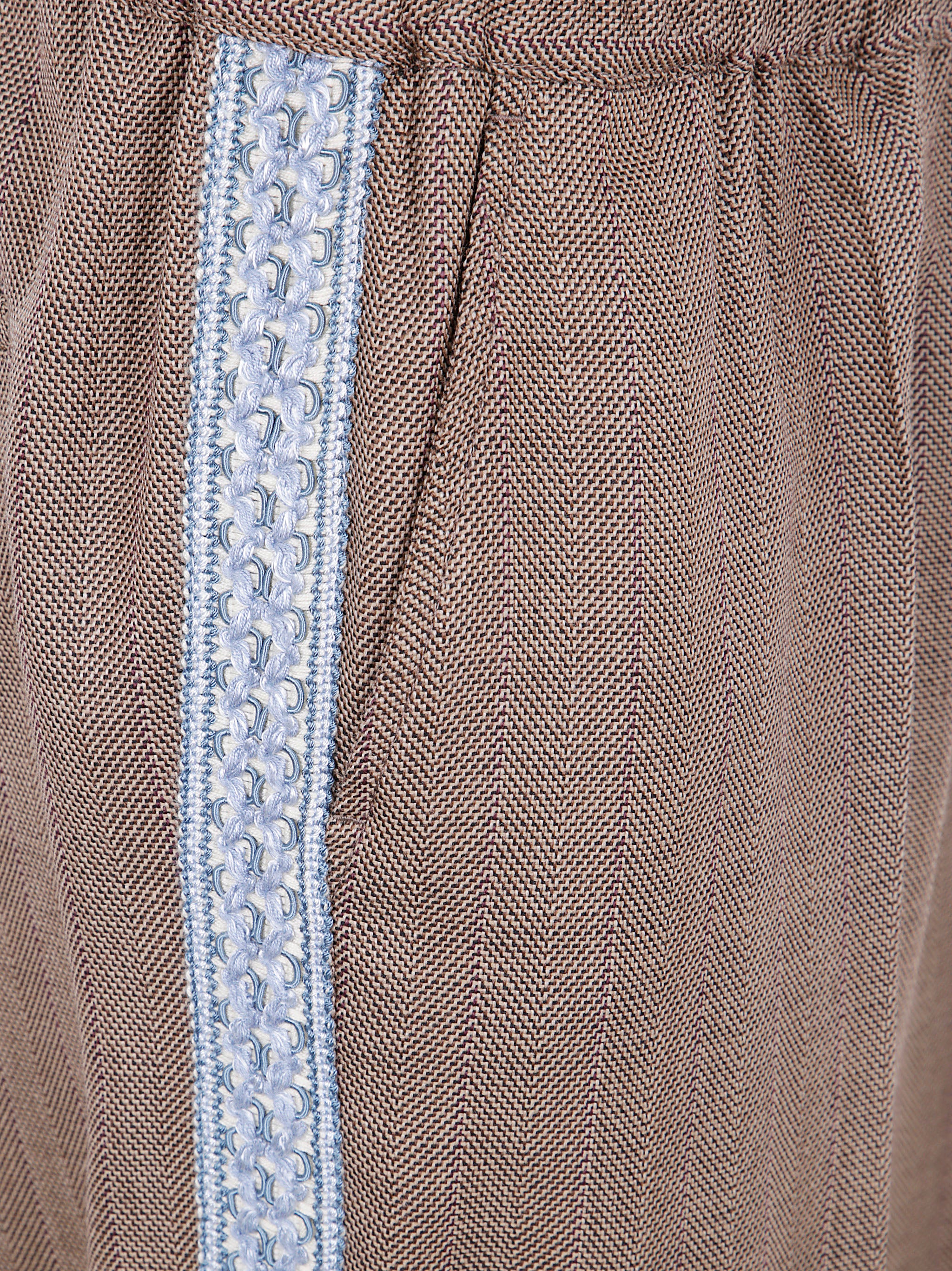 DRÔLE DE MONSIEUR Chevron Trousers for Men