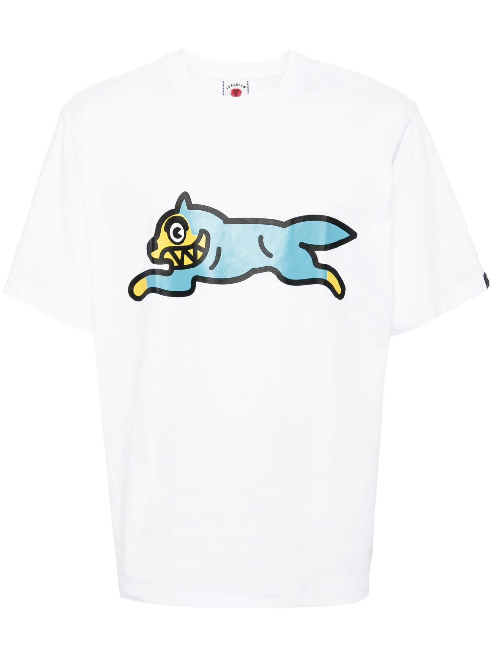 BILLIONAIRE BOYS CLUB Running Dog Cotton T-Shirt