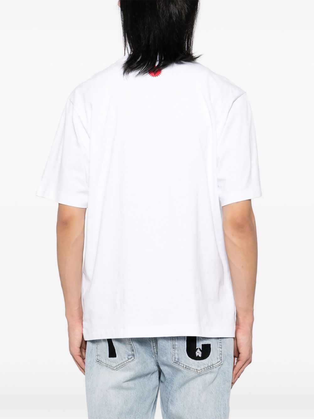 BILLIONAIRE BOYS CLUB Running Dog Cotton T-Shirt