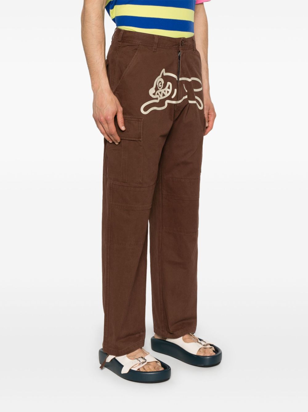 BILLIONAIRE BOYS CLUB Cargo Trousers with Concealed Fly for Men