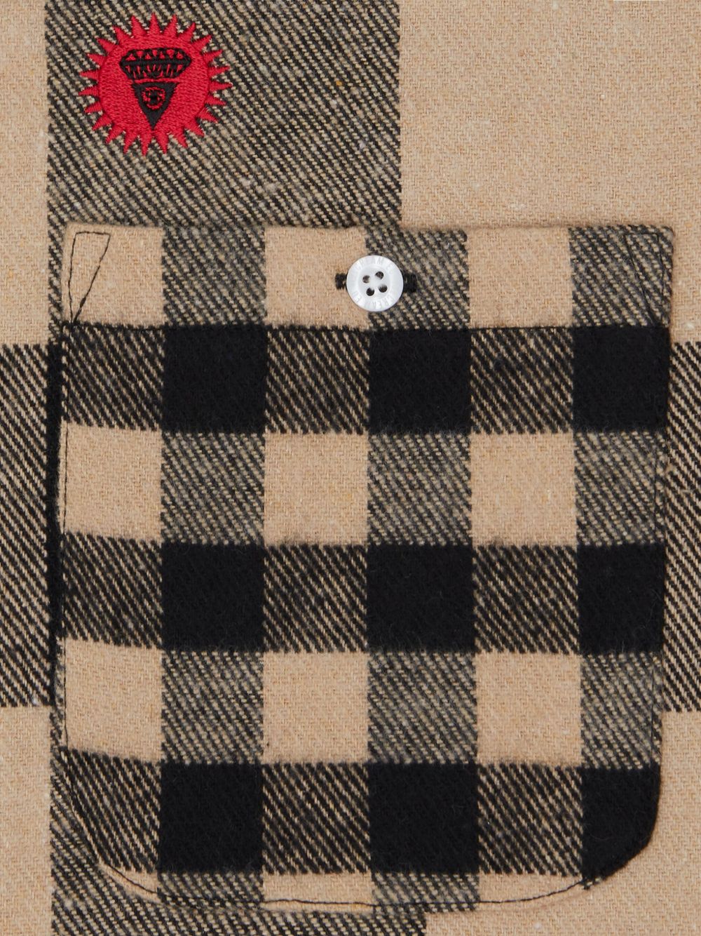 BILLIONAIRE BOYS CLUB Checkered Design Button-Up Shirt for Men