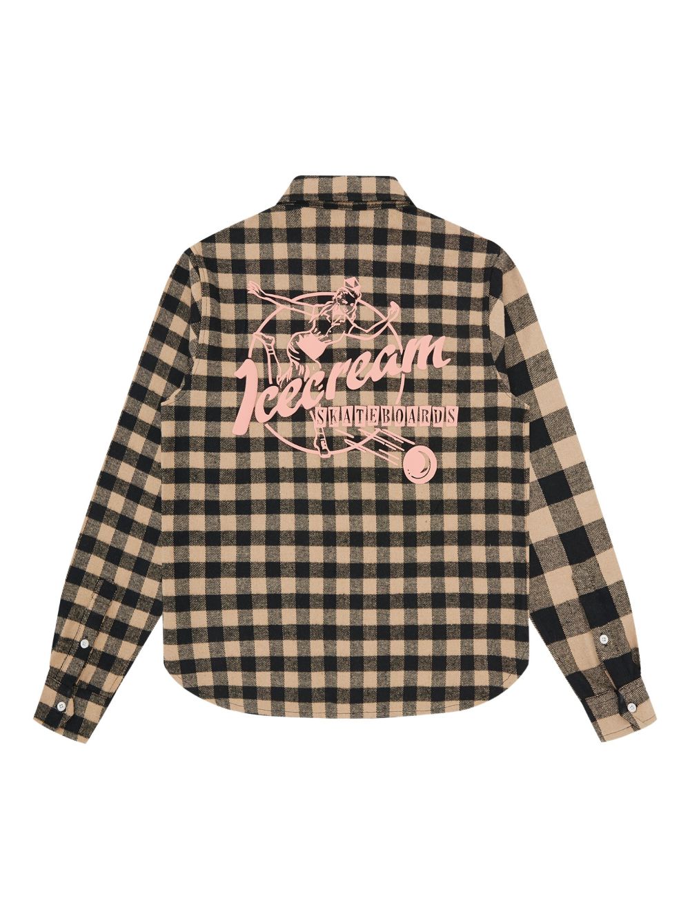 BILLIONAIRE BOYS CLUB Checkered Design Button-Up Shirt for Men