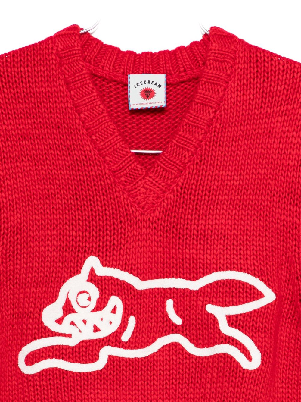 BILLIONAIRE BOYS CLUB Men's Graphic-Embroidered V-Neck Running Dog Vest