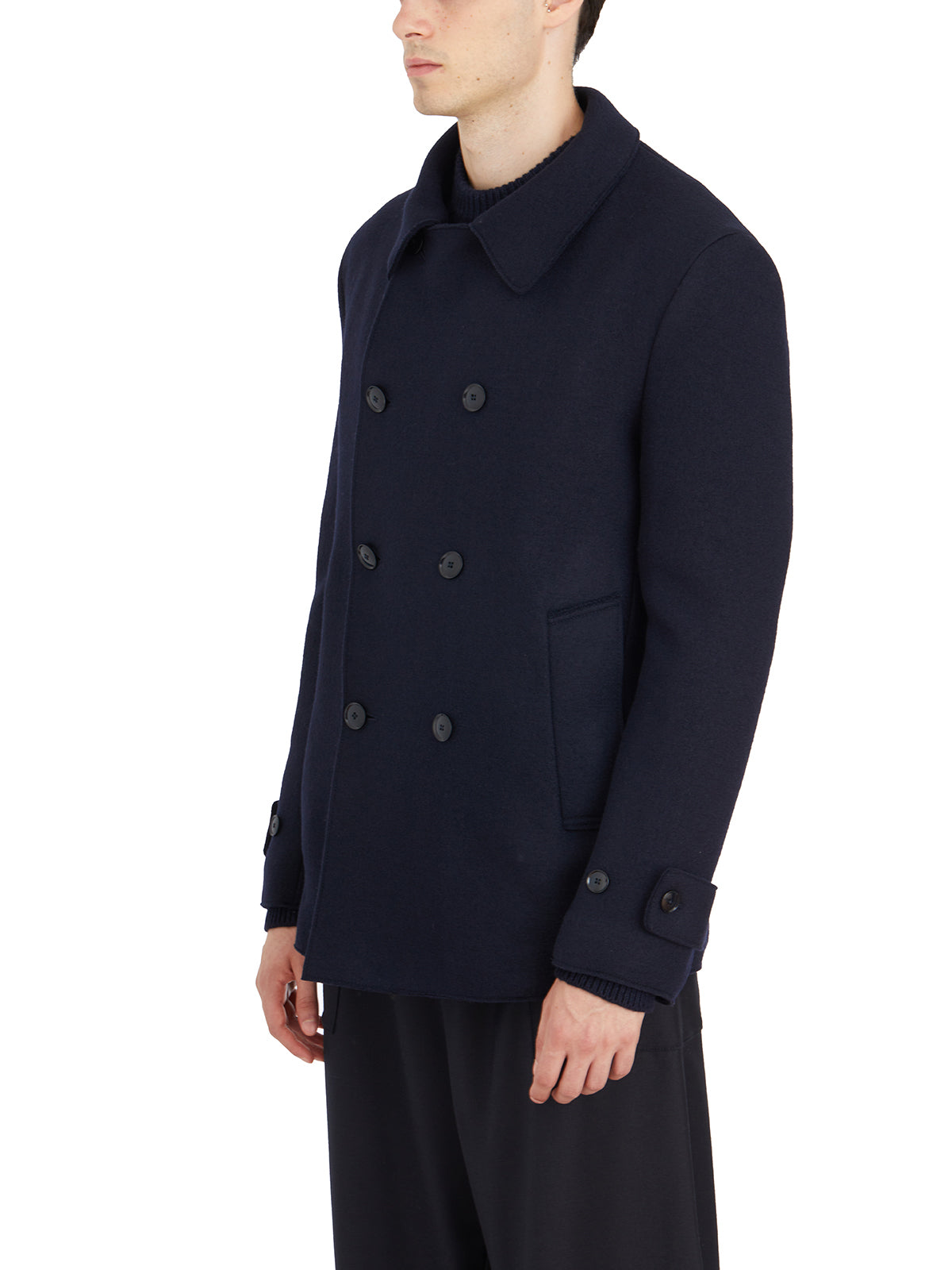 BARENA Double-Breasted Wool Jacket Size 50