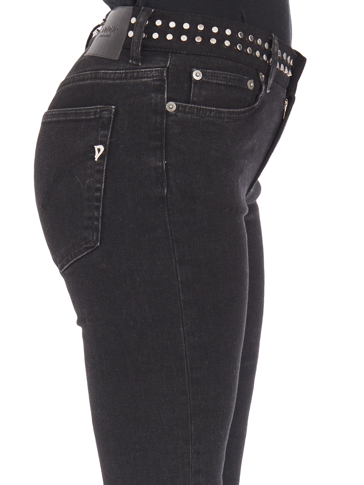 DONDUP Bootcut Pants with Studded Detail - Size 26