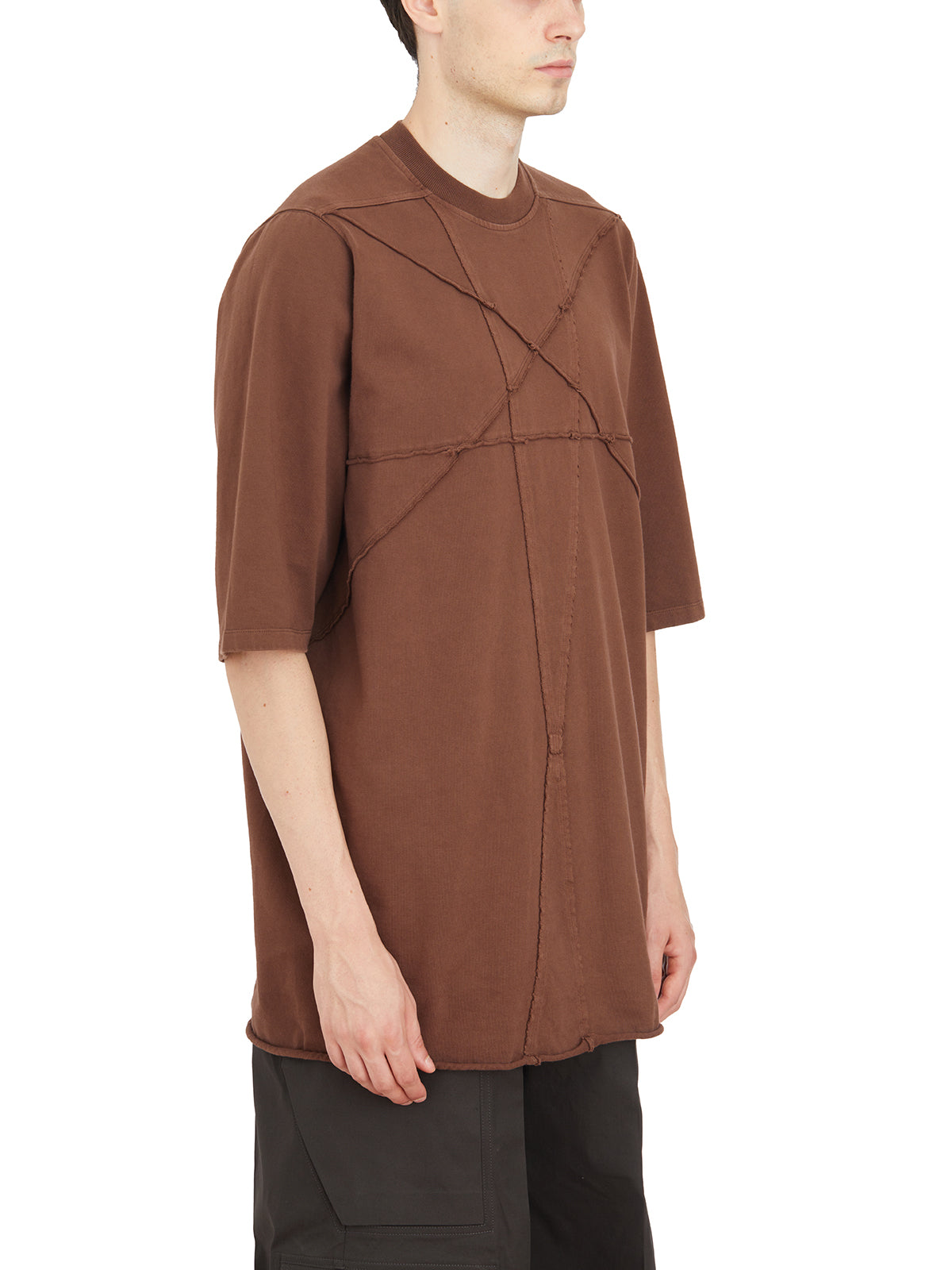 RICK OWENS Oversized Mini T-Shirt - Short Sleeve