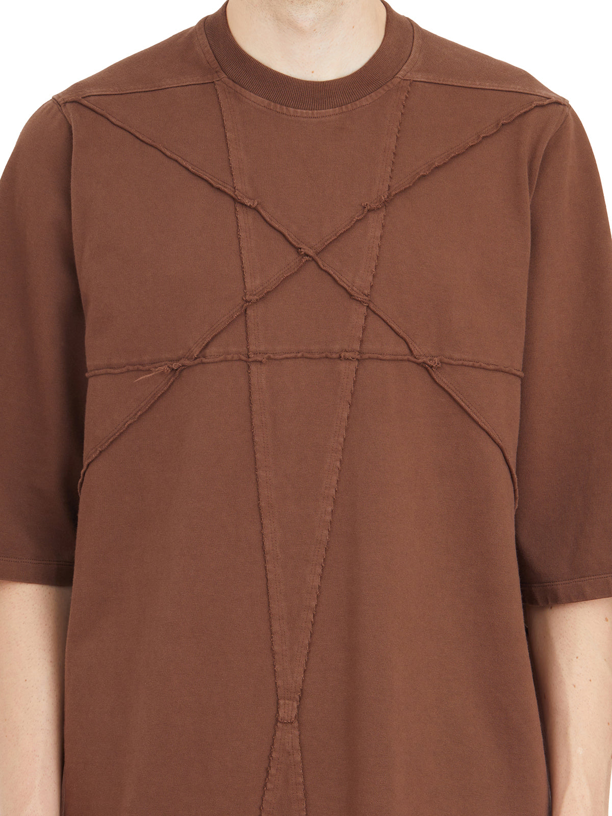 RICK OWENS Oversized Mini T-Shirt - Short Sleeve