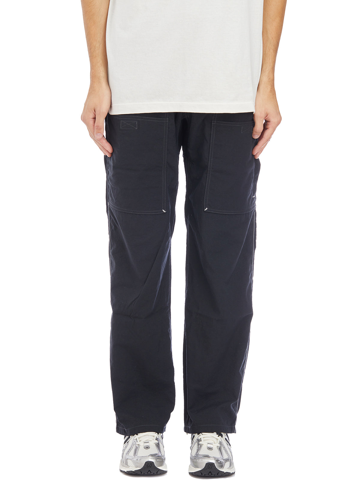 GRAMICCI Men's Straight Leg Trousers with Integrated Belt - Size M