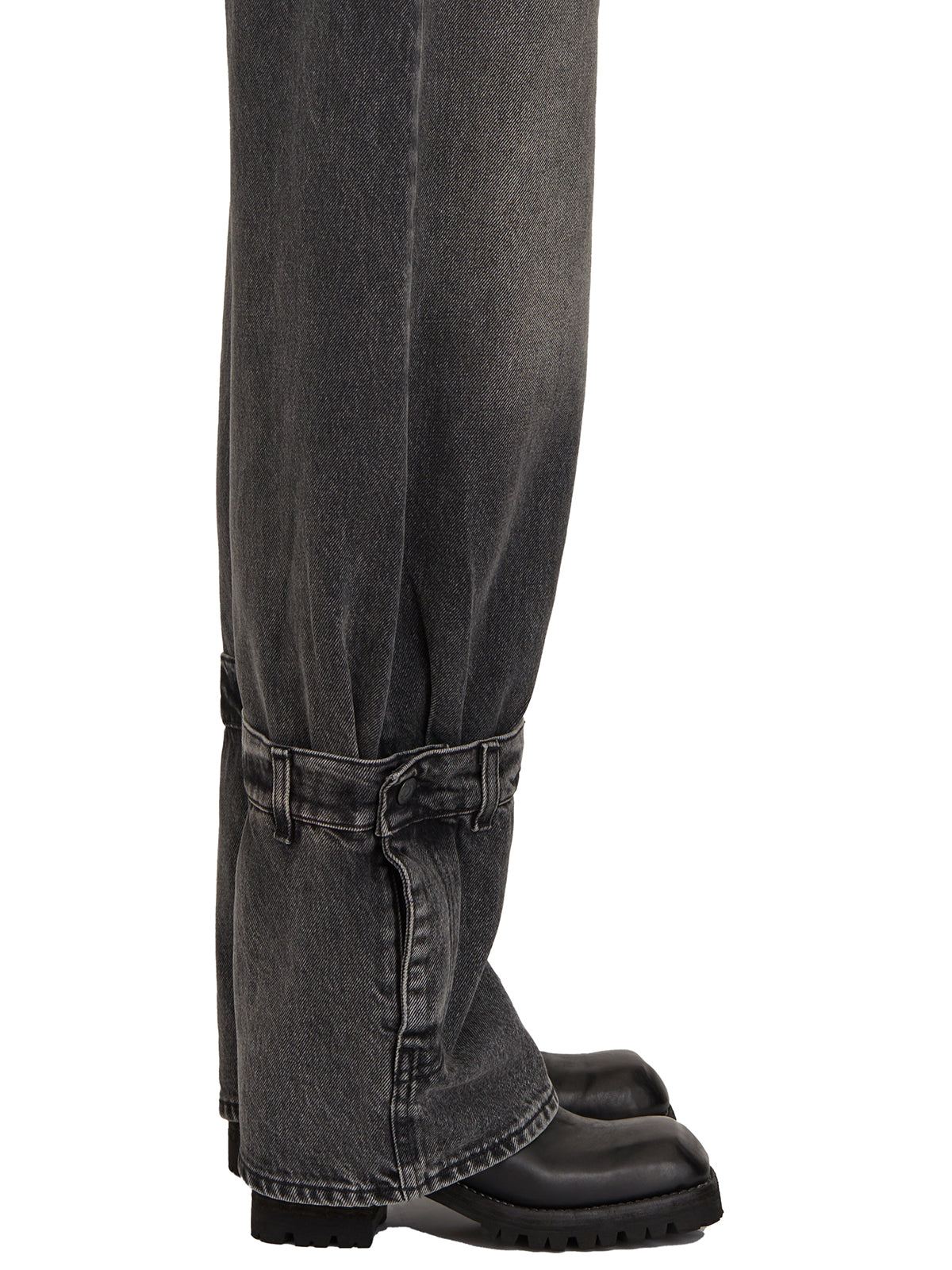 HAIKURE Medium Black Jeans in Size 26 for Women