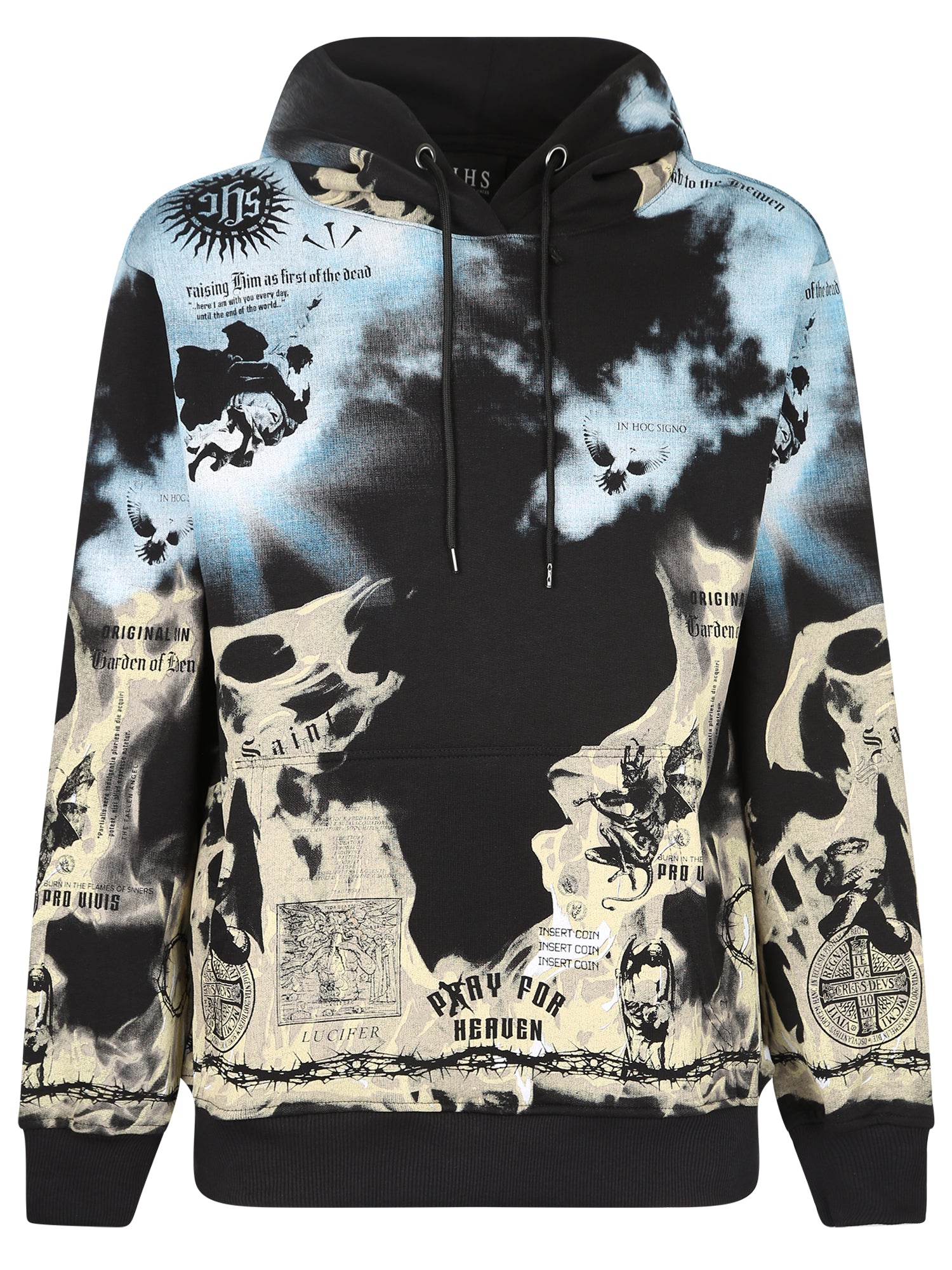 IHS Stylish Black Sweatshirt for Men - Fall Winter 2025