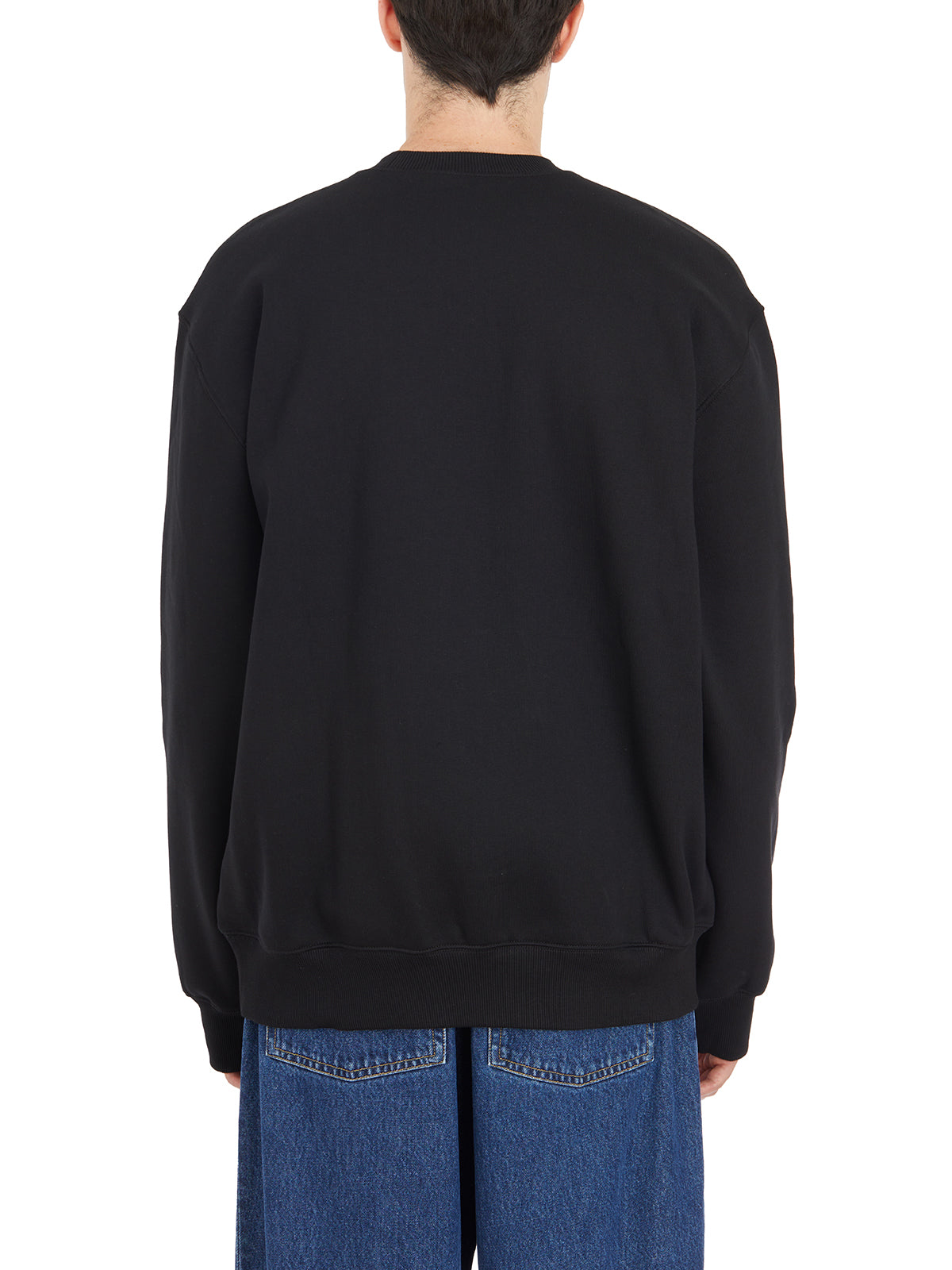 CARHARTT WIP Men's Logo Embroidered Loose Fit Sweatshirt - Size M