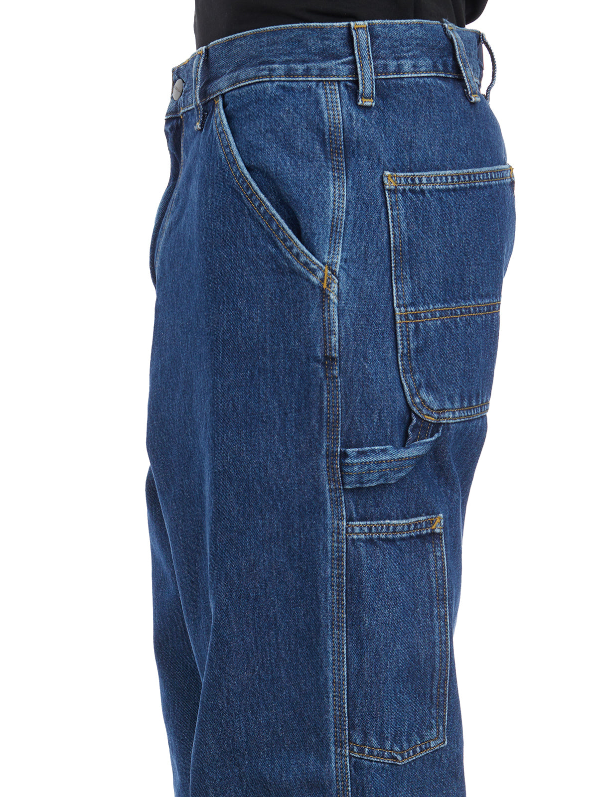 CARHARTT WIP Men's Denim Single Knee Trousers - Size 32/32