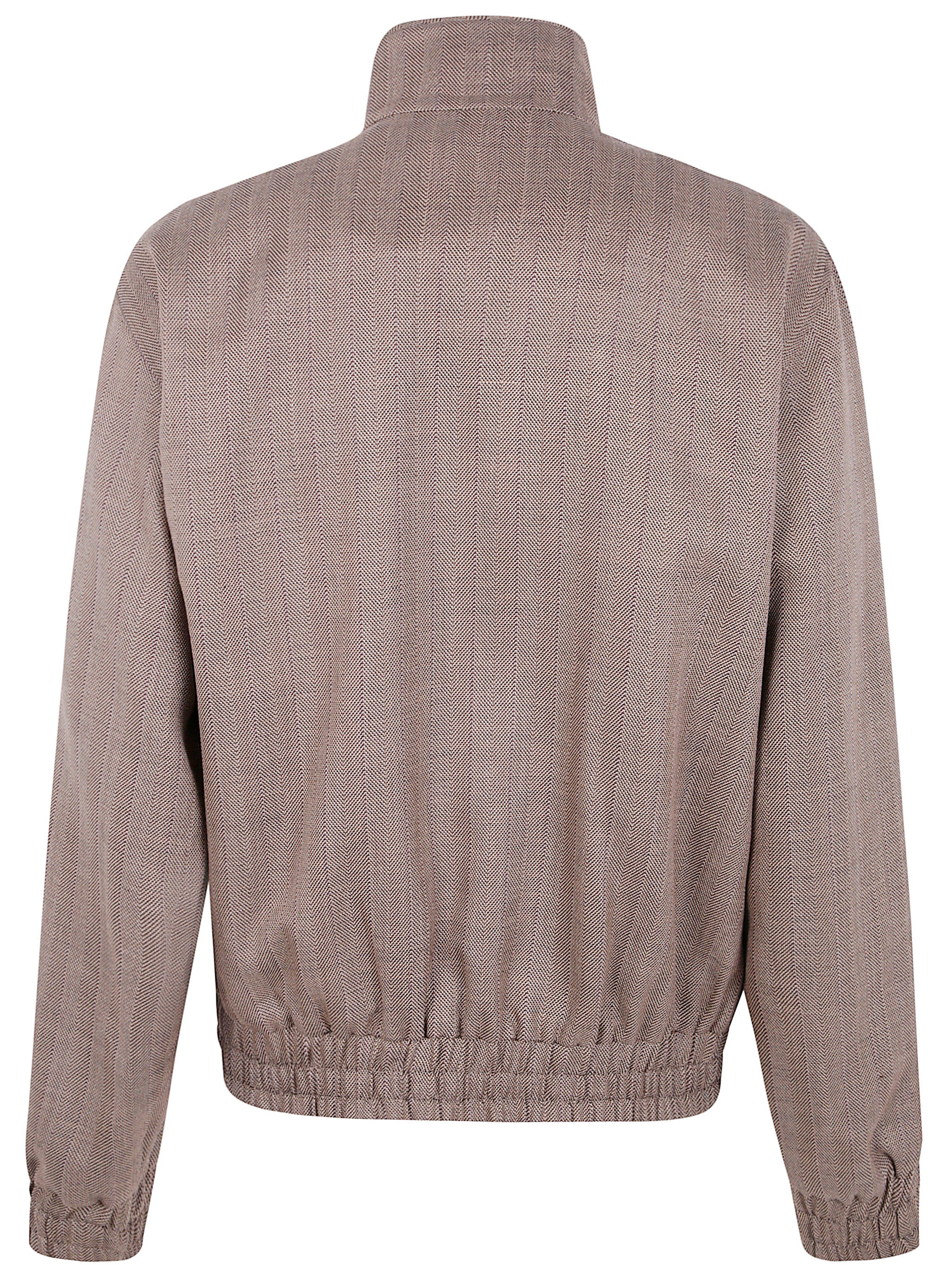 DRÔLE DE MONSIEUR Men's Chevron Wool Track Jacket