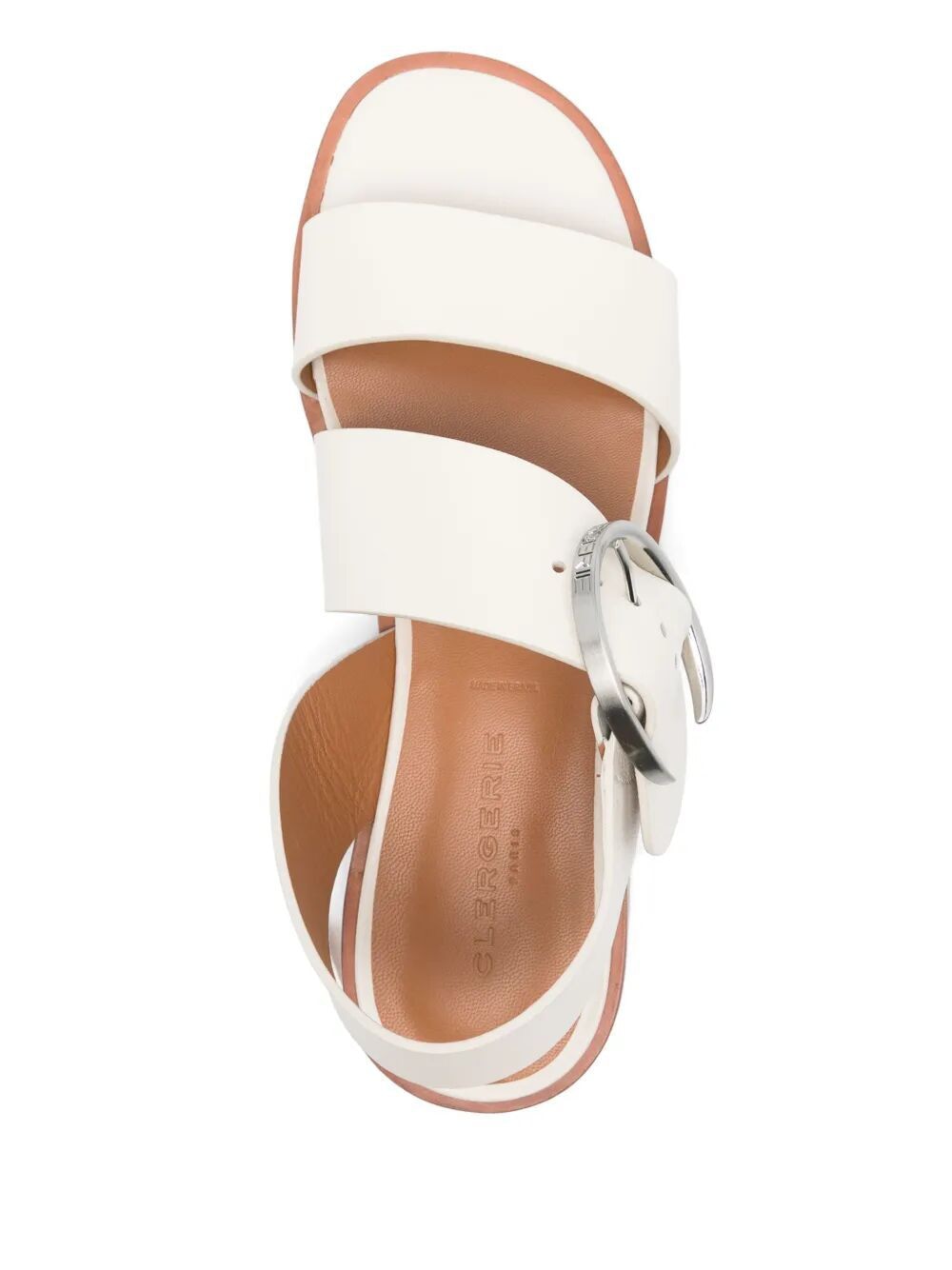 CLERGERIE Elegant Leather Sandal