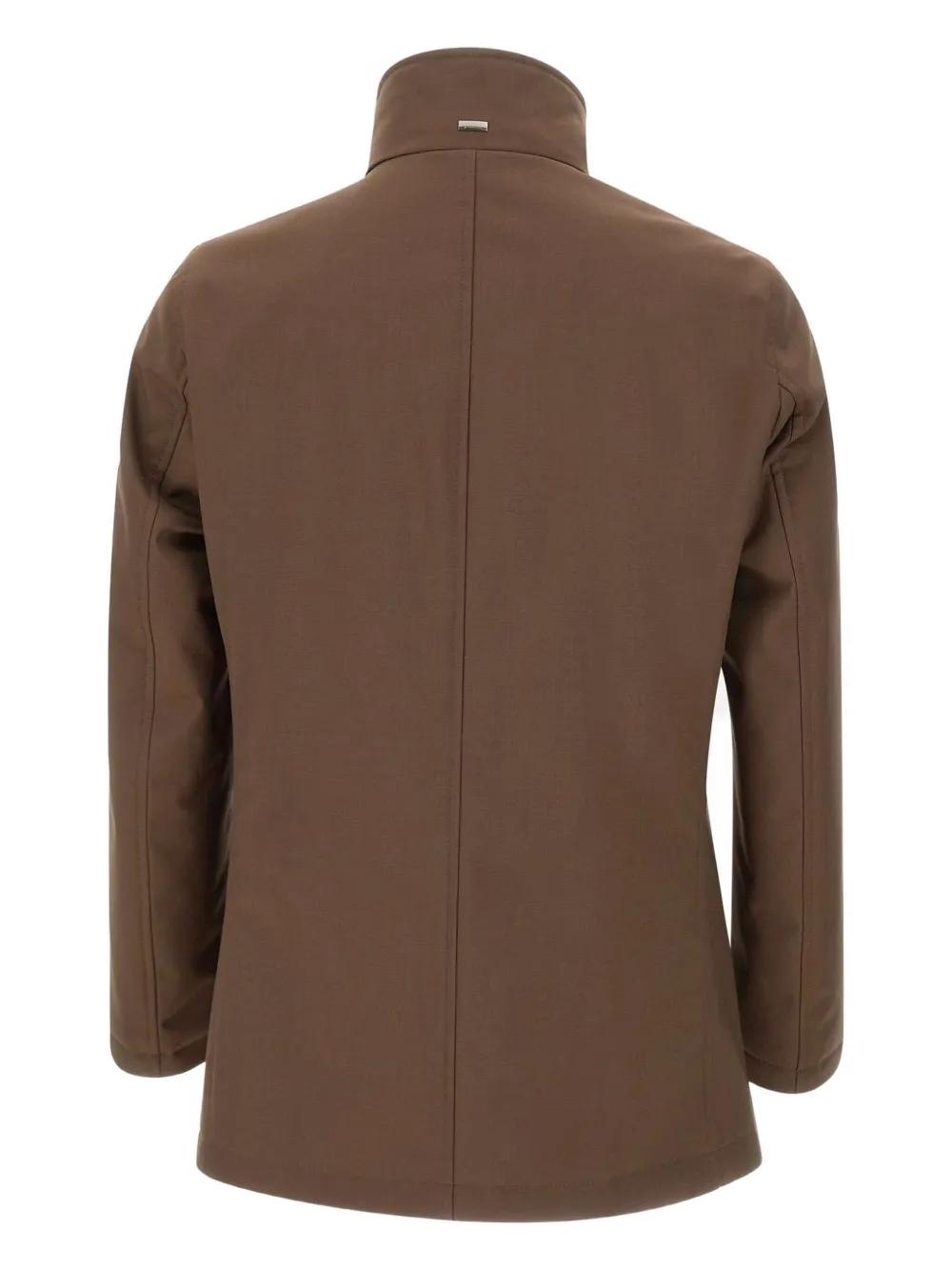HERNO Stand-Collar Parka Jacket
