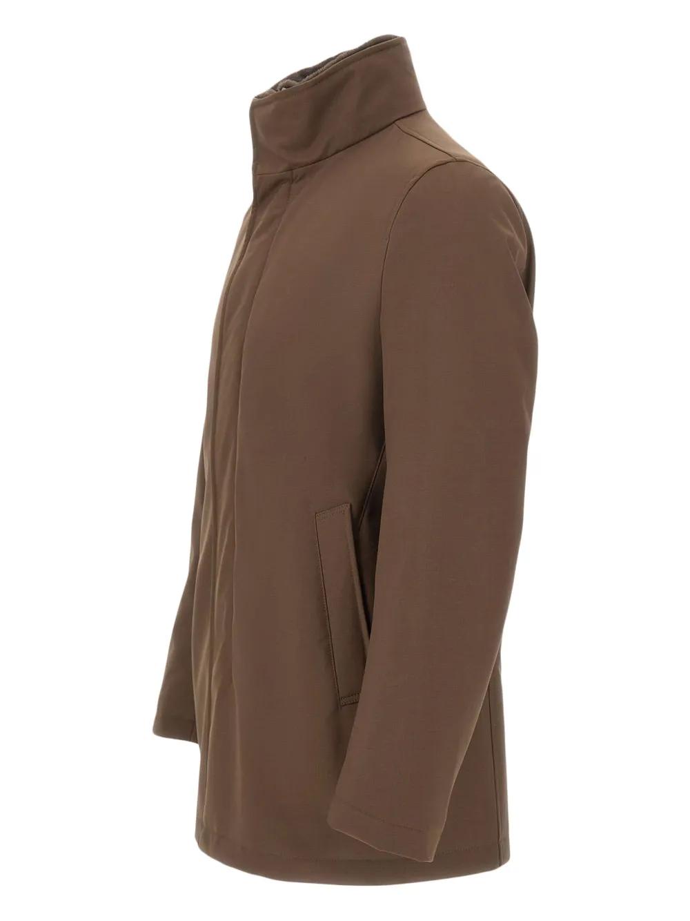 HERNO Stand-Collar Parka Jacket
