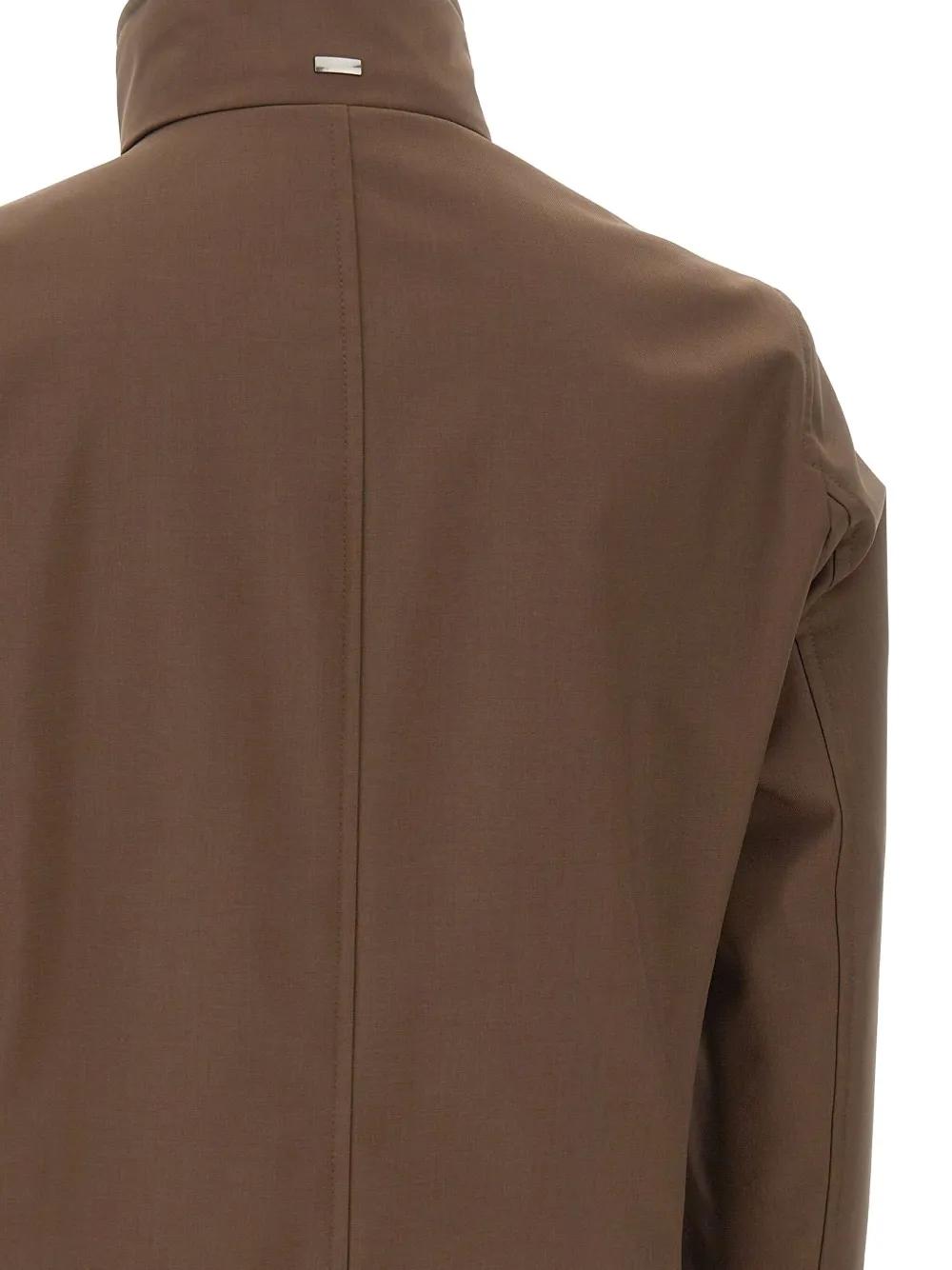 HERNO Stand-Collar Parka Jacket