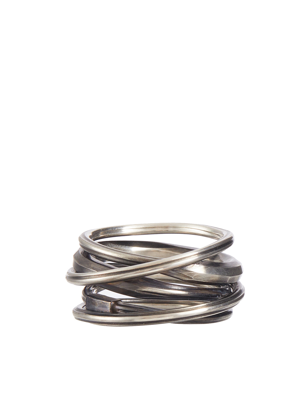 WERKSTATT:MUNCHEN Men's Wound Track Ring