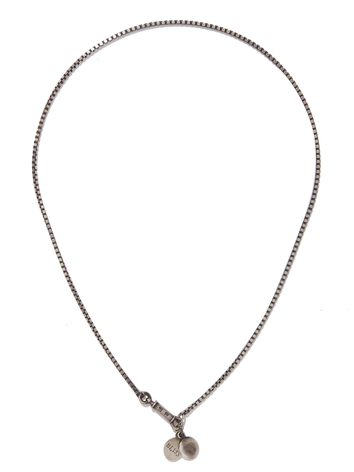 WERKSTATT:MUNCHEN Silver Necklace with Pendant for Men