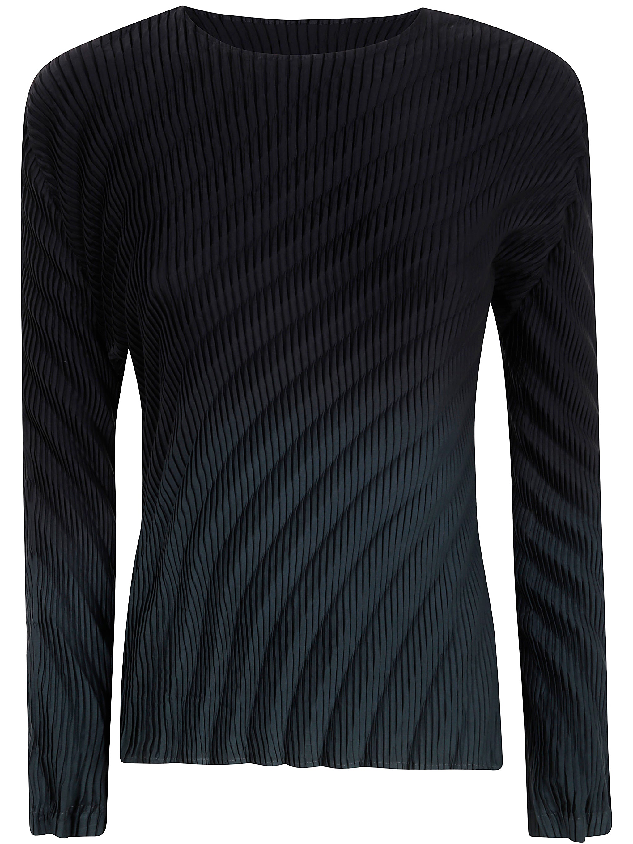 HOMME PLISSE Pleated Mini Shirt for Women