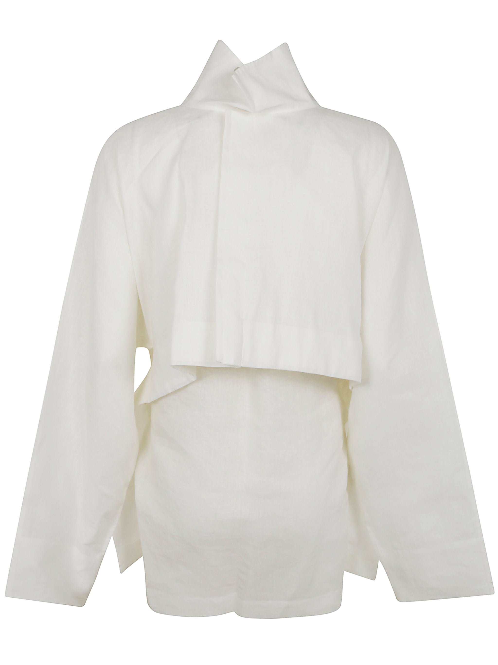 HOMME PLISSE Hempen Mini Jacket for Women