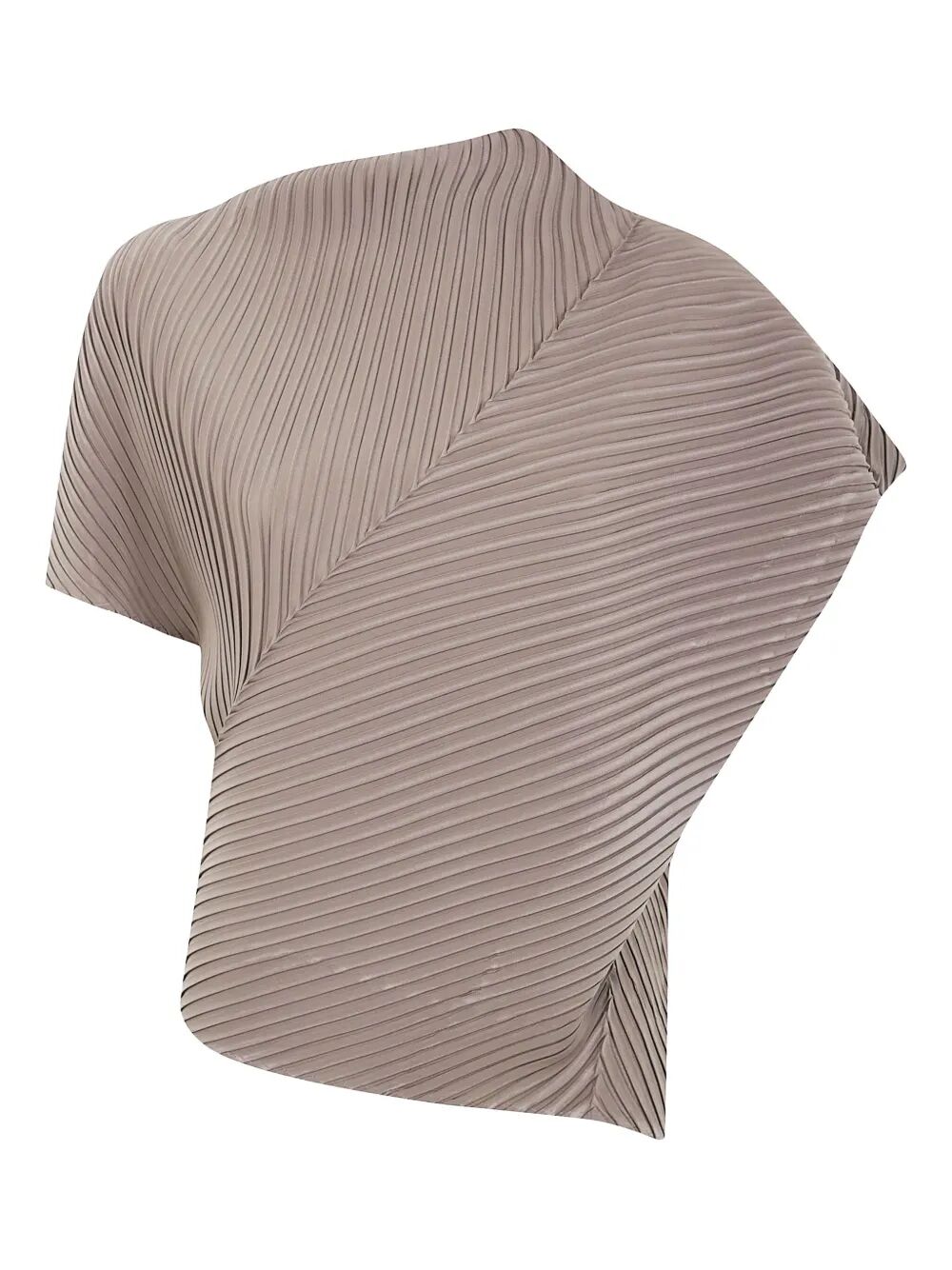 HOMME PLISSE Soft Fold Pleats Mini Shirt